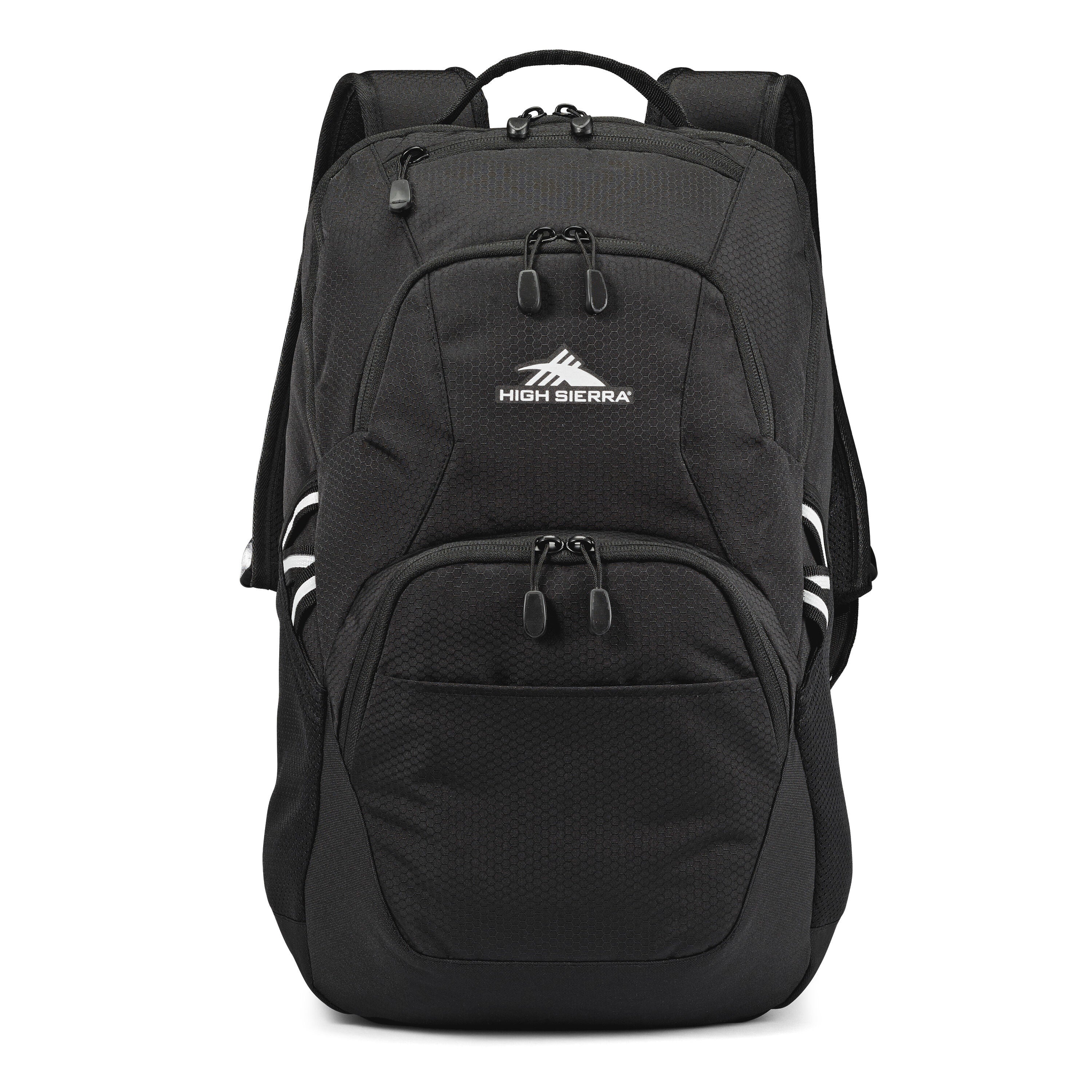 High Sierra Swoop SG Backpack in Black — angle view 2