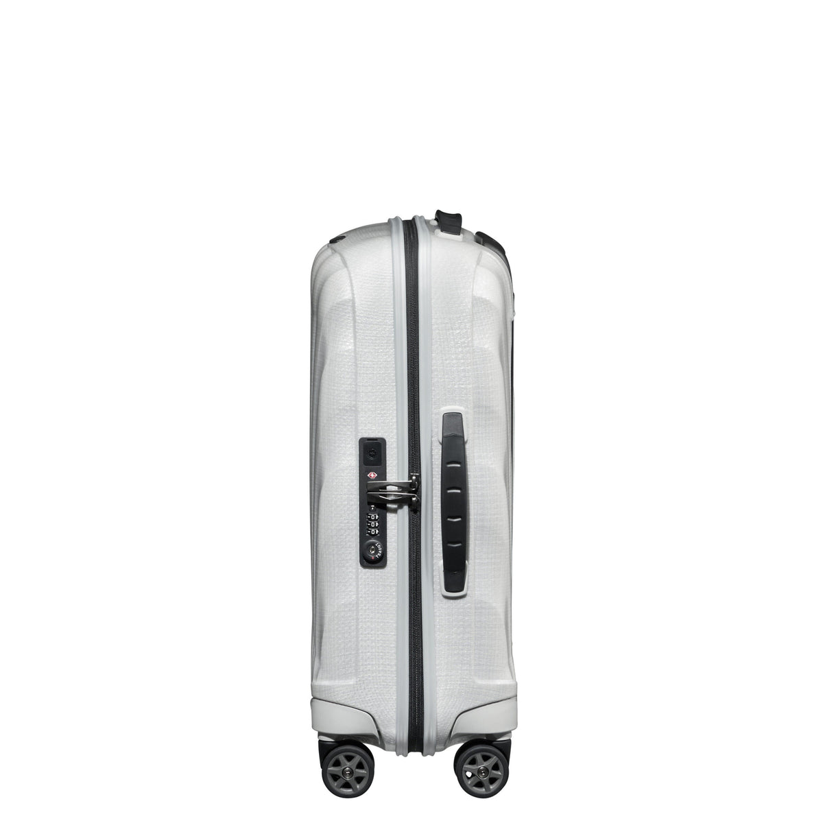 Samsonite C-Lite Carry-On Spinner in Off White — detail view