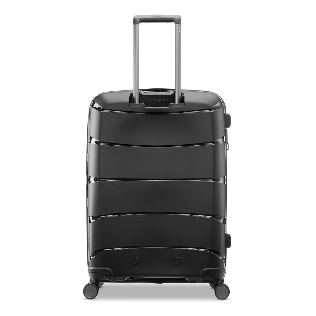 Samsonite Outline Pro Medium Spinner in Midnight Black — back view