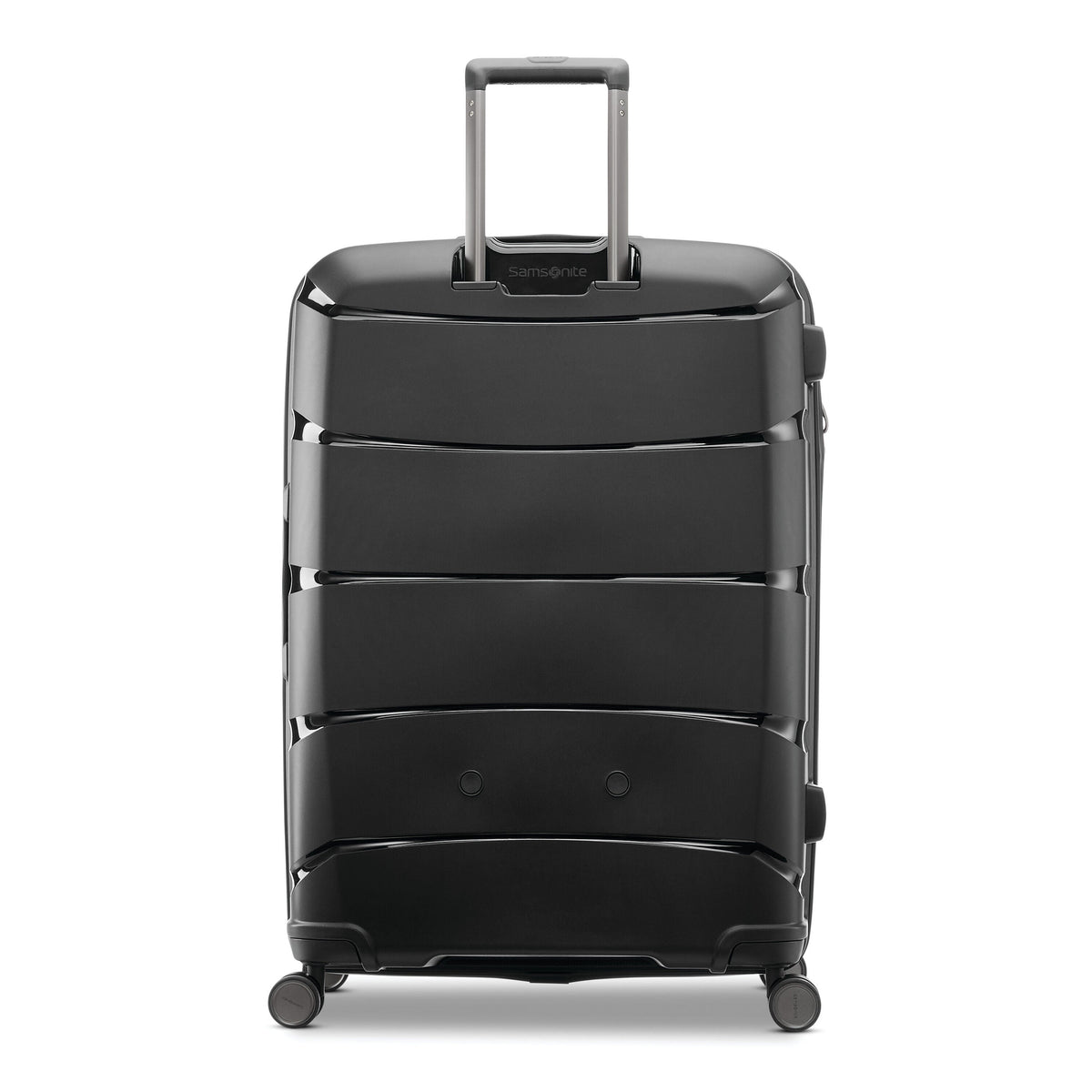 Samsonite Outline Pro Large Spinner in Midnight Black — back view