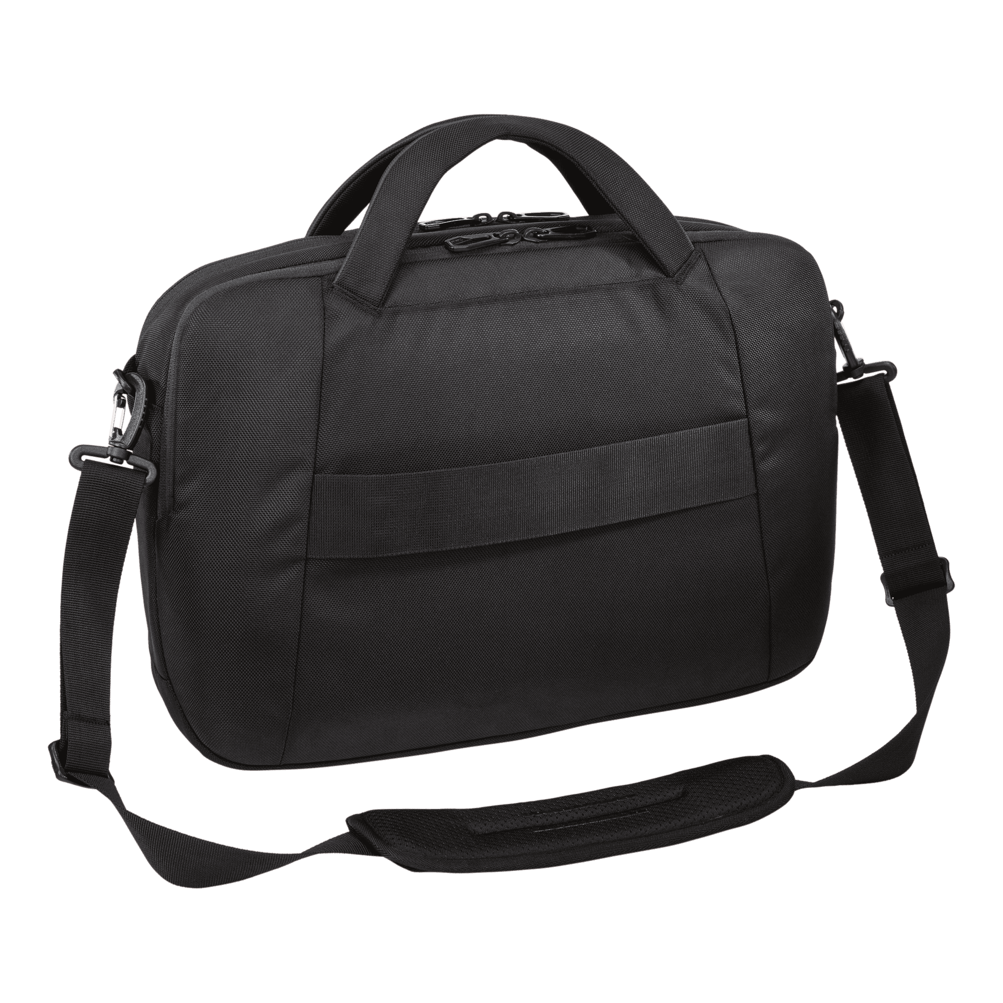 Thule Accent Briefcase 17L in Black — back view # color_Black