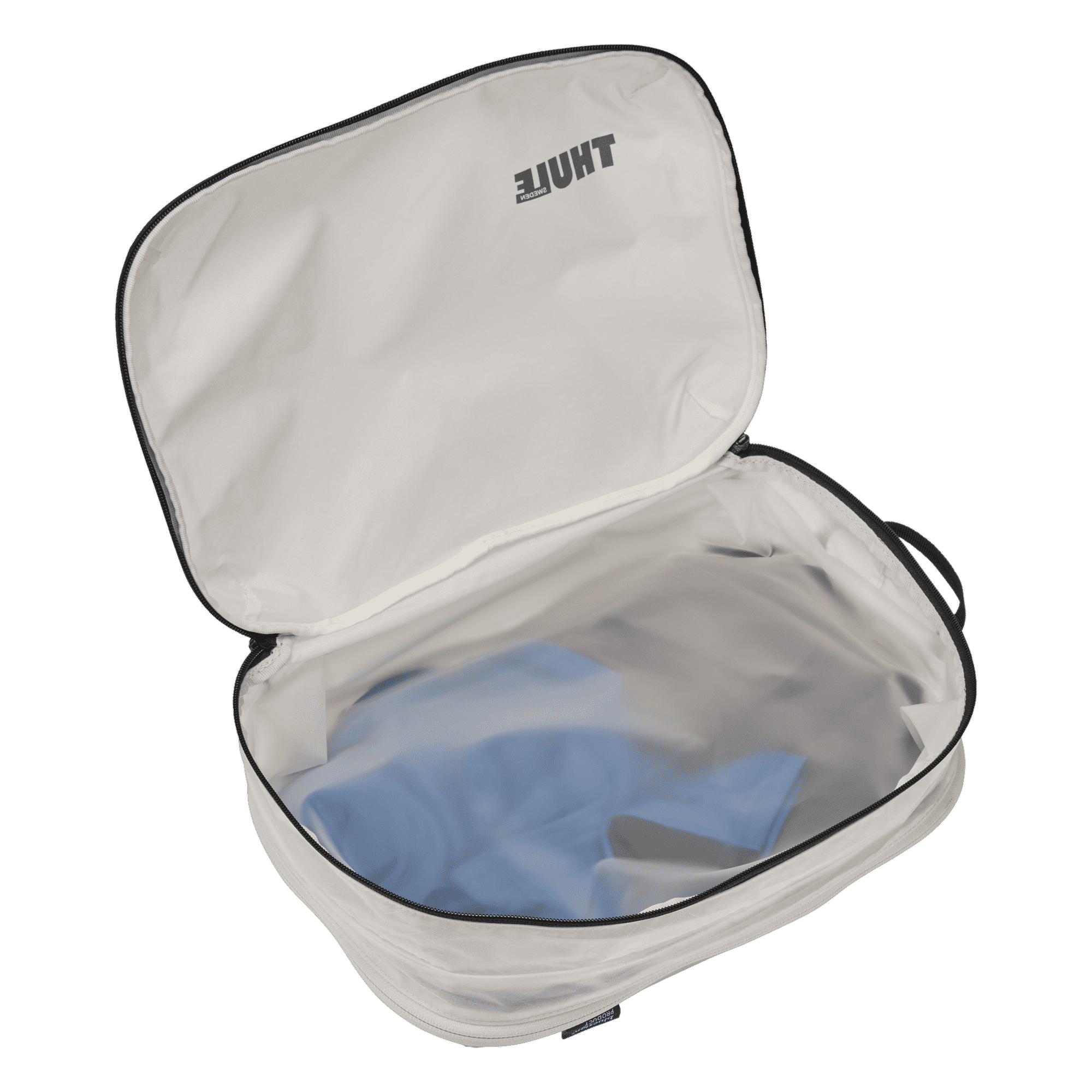 Thule Clean/dirty Packing Cube in White — interior view # color_White
