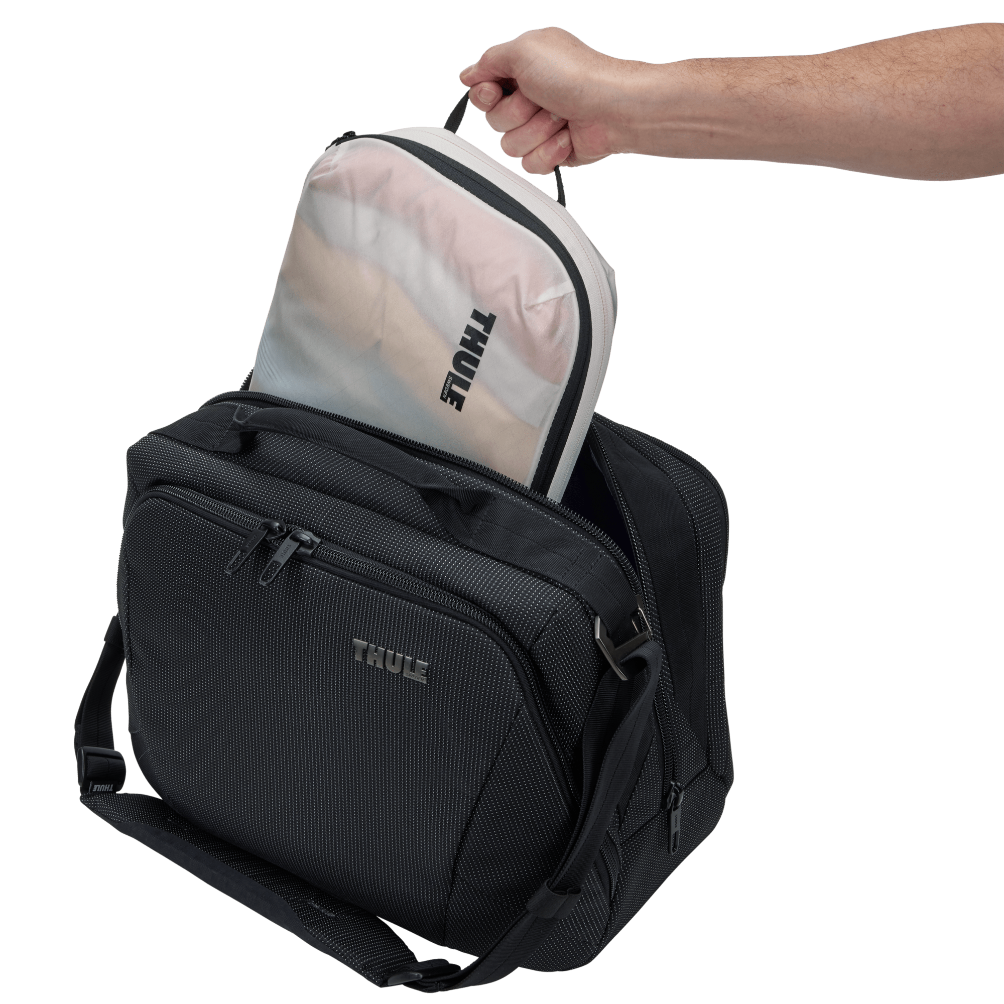 Thule Compression Cube Set in White — lifestyle # color_White
