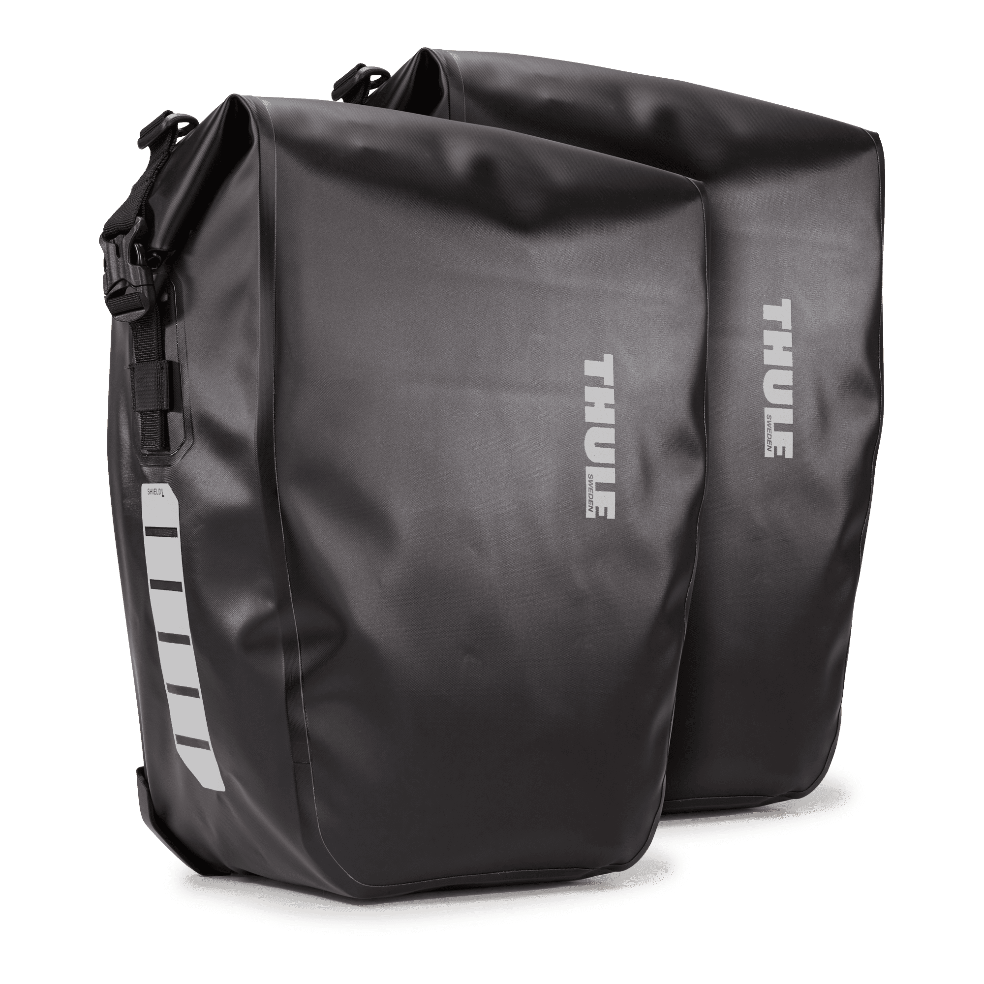 Thule Shield Pannier 25L in Black — front view # color_Black