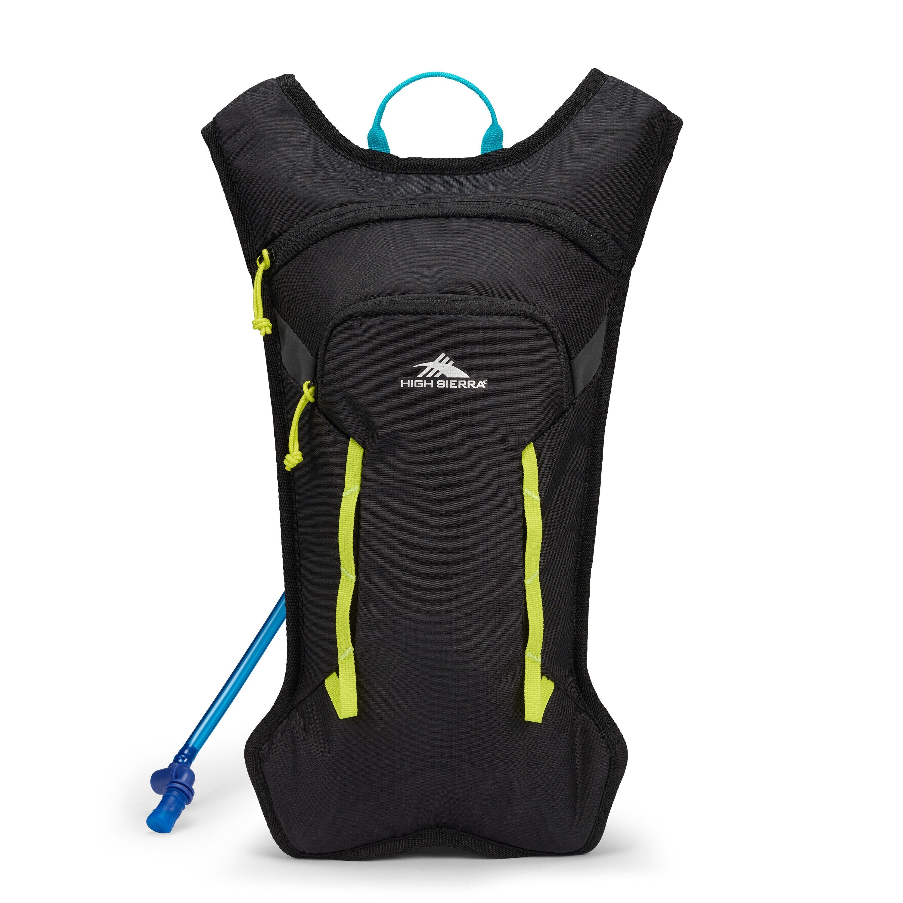 High Sierra HydraHike 2.0 4L Hydration Pack in Black — angle view 5