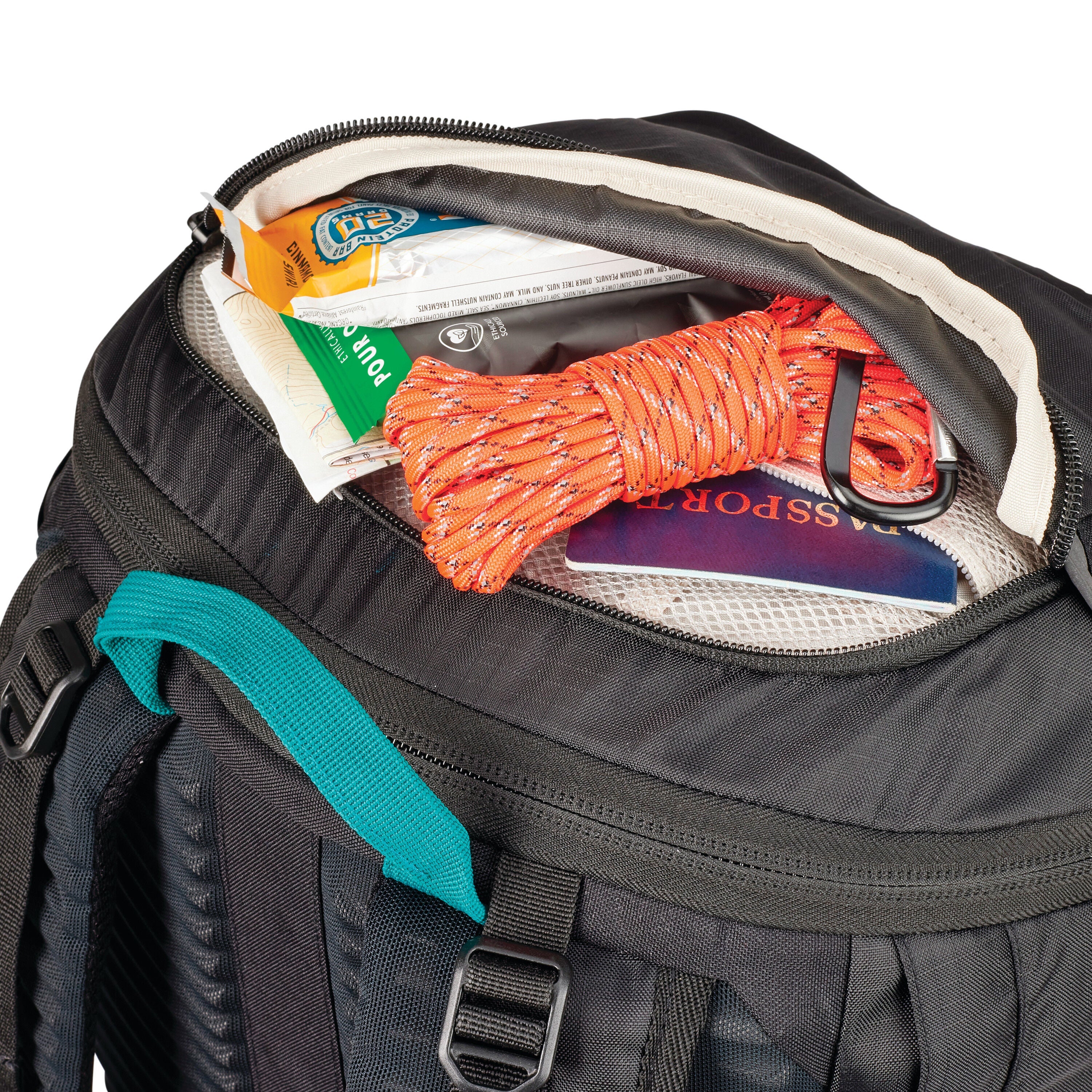 High Sierra Pathway 2.0 45L Backpack in Black — angle view 1