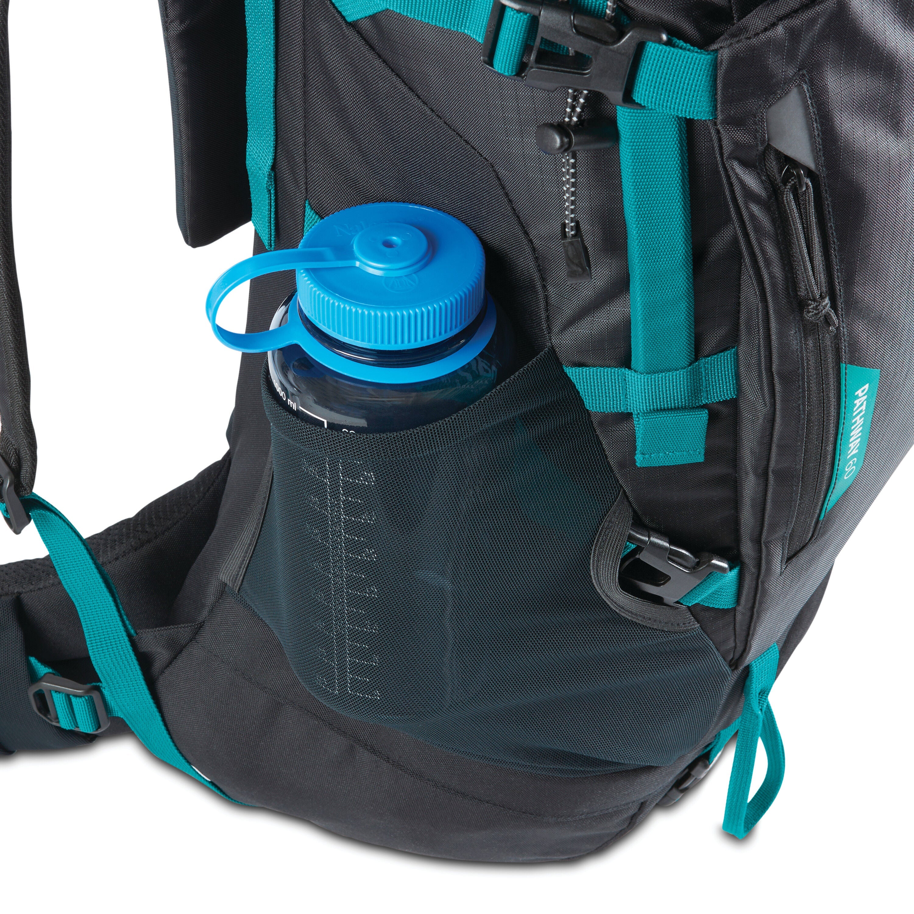 High Sierra Pathway 2.0 60L Backpack in Black — angle view 5