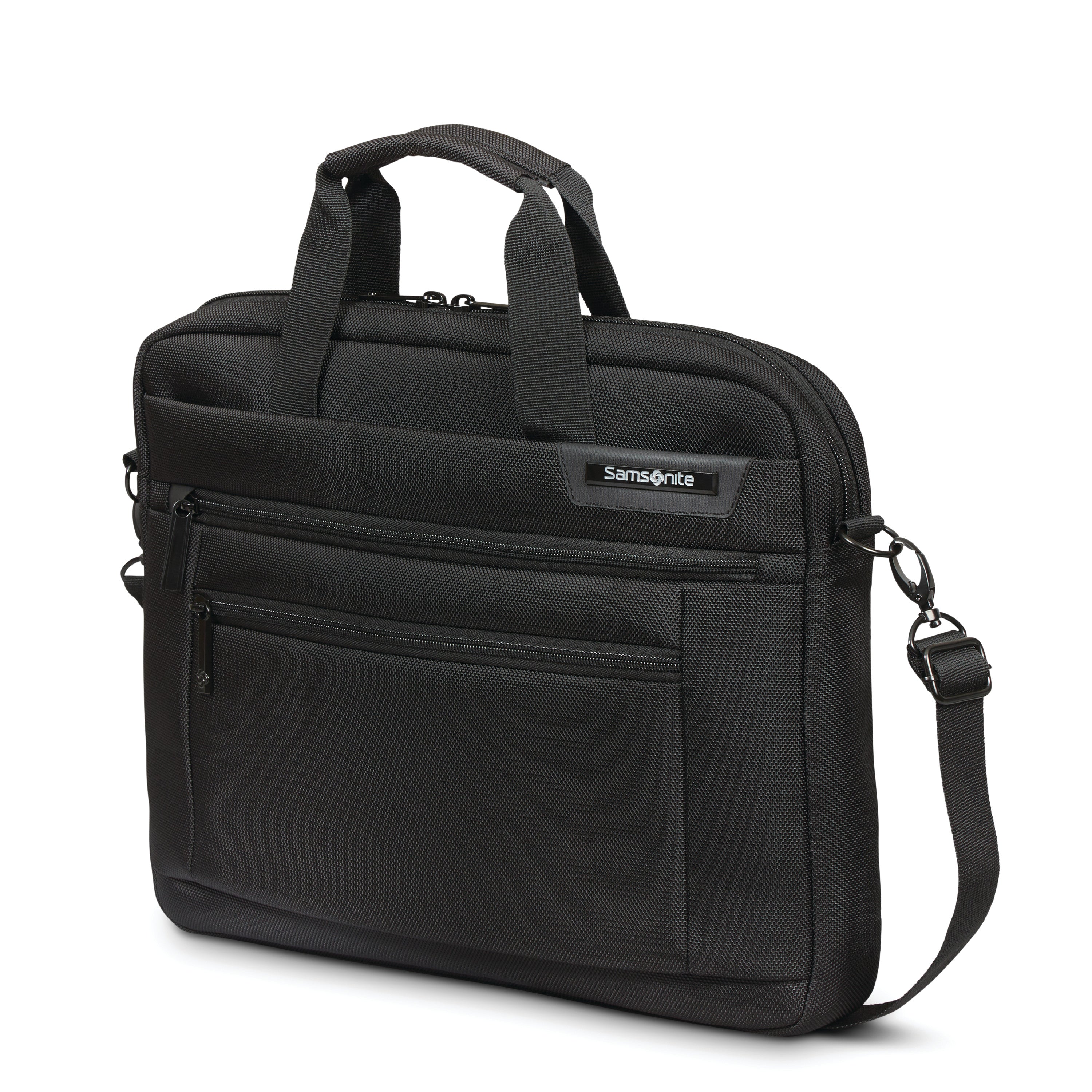Samsonite Classic Business 2.0 15.6" Shuttle – black, front view