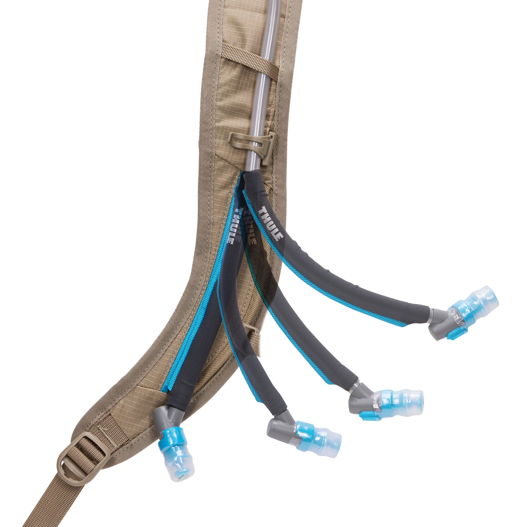 Thule AllTrail Hydration Pack 16L in Faded Khaki — detail view # color_Faded Khaki