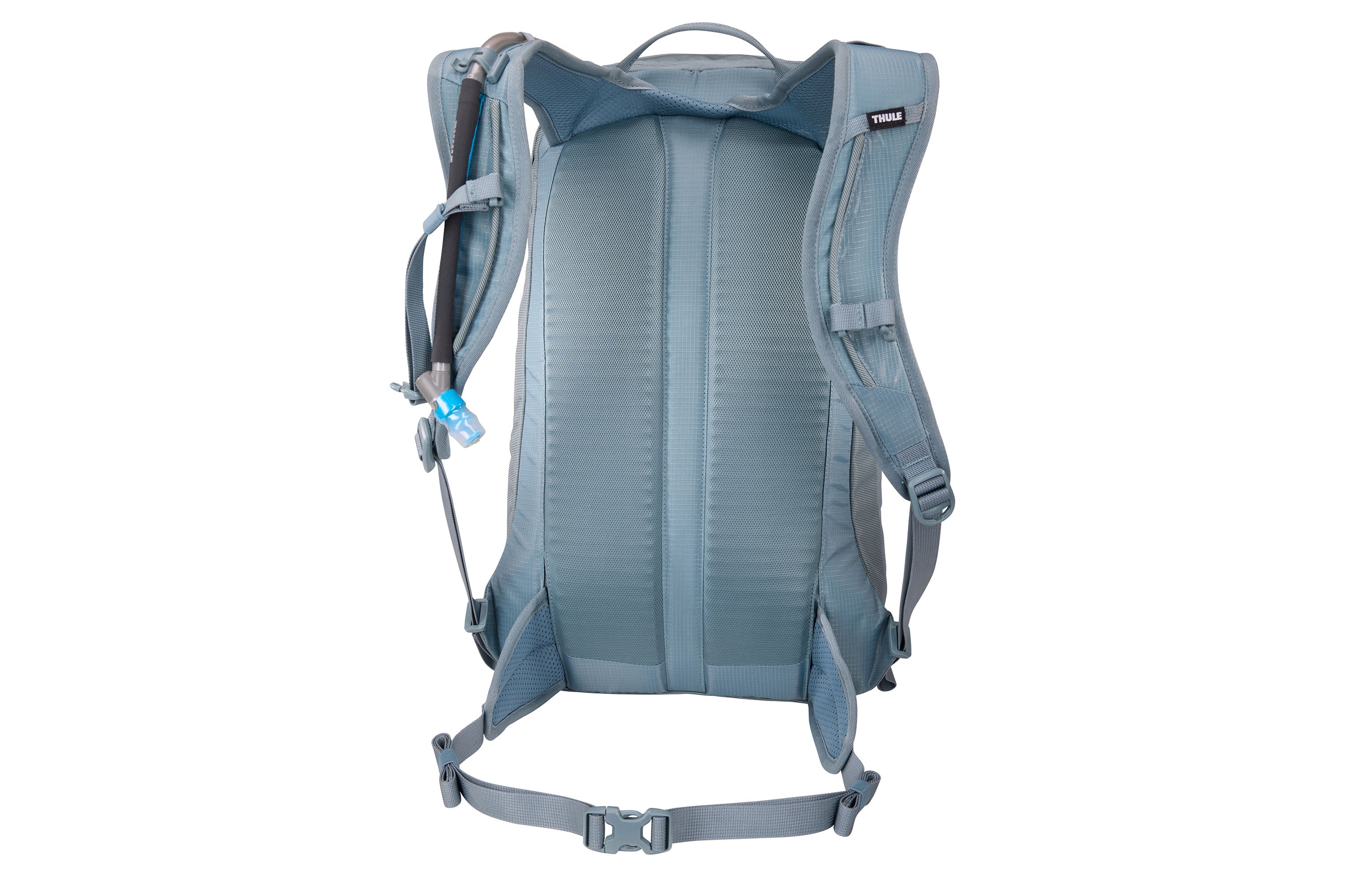 Thule AllTrail Hydration Pack 22L in Pond Blue — back view # color_Pond Blue