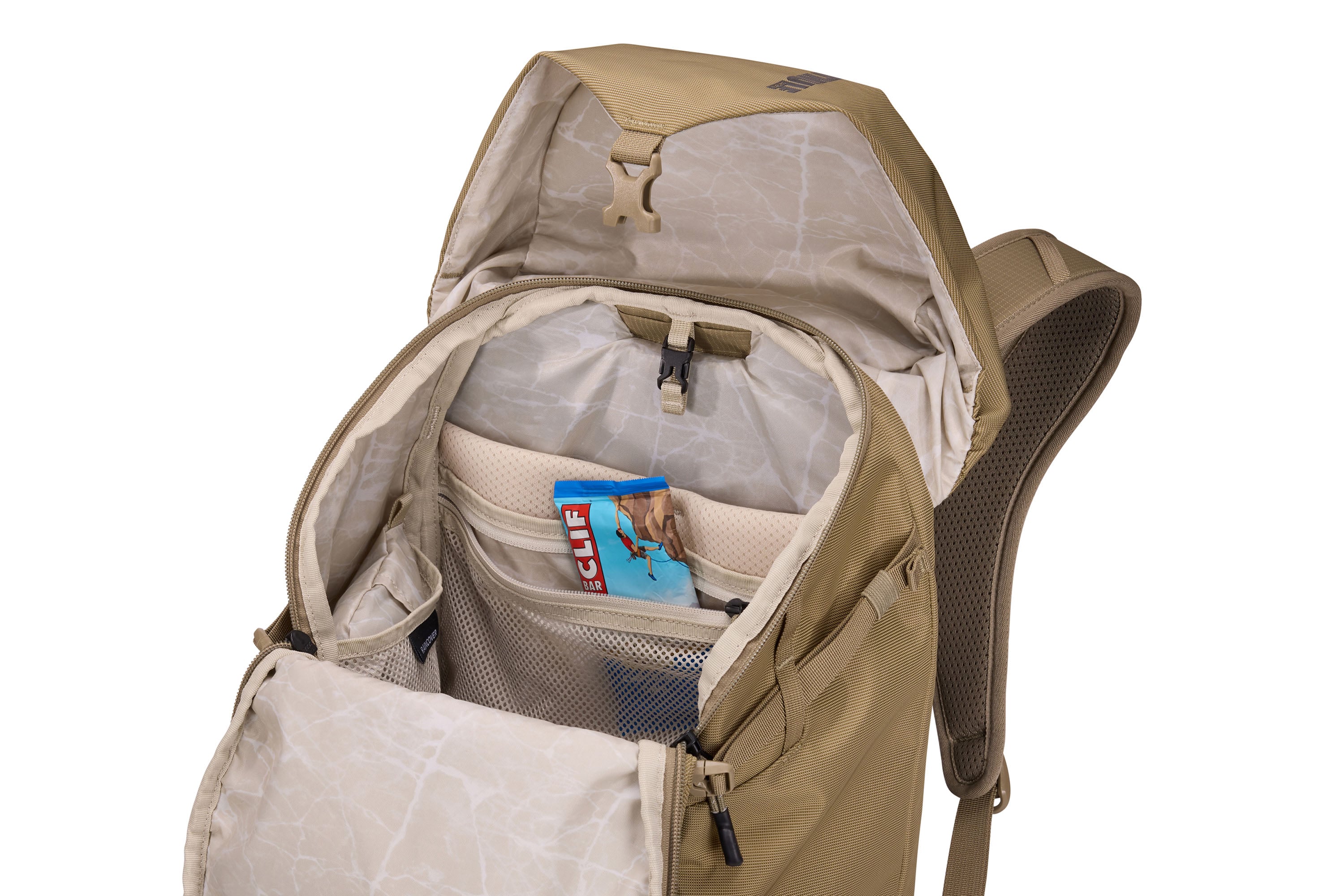 Thule AllTrail Daypack 25L in Faded Khaki — interior view 5 # color_Faded Khaki