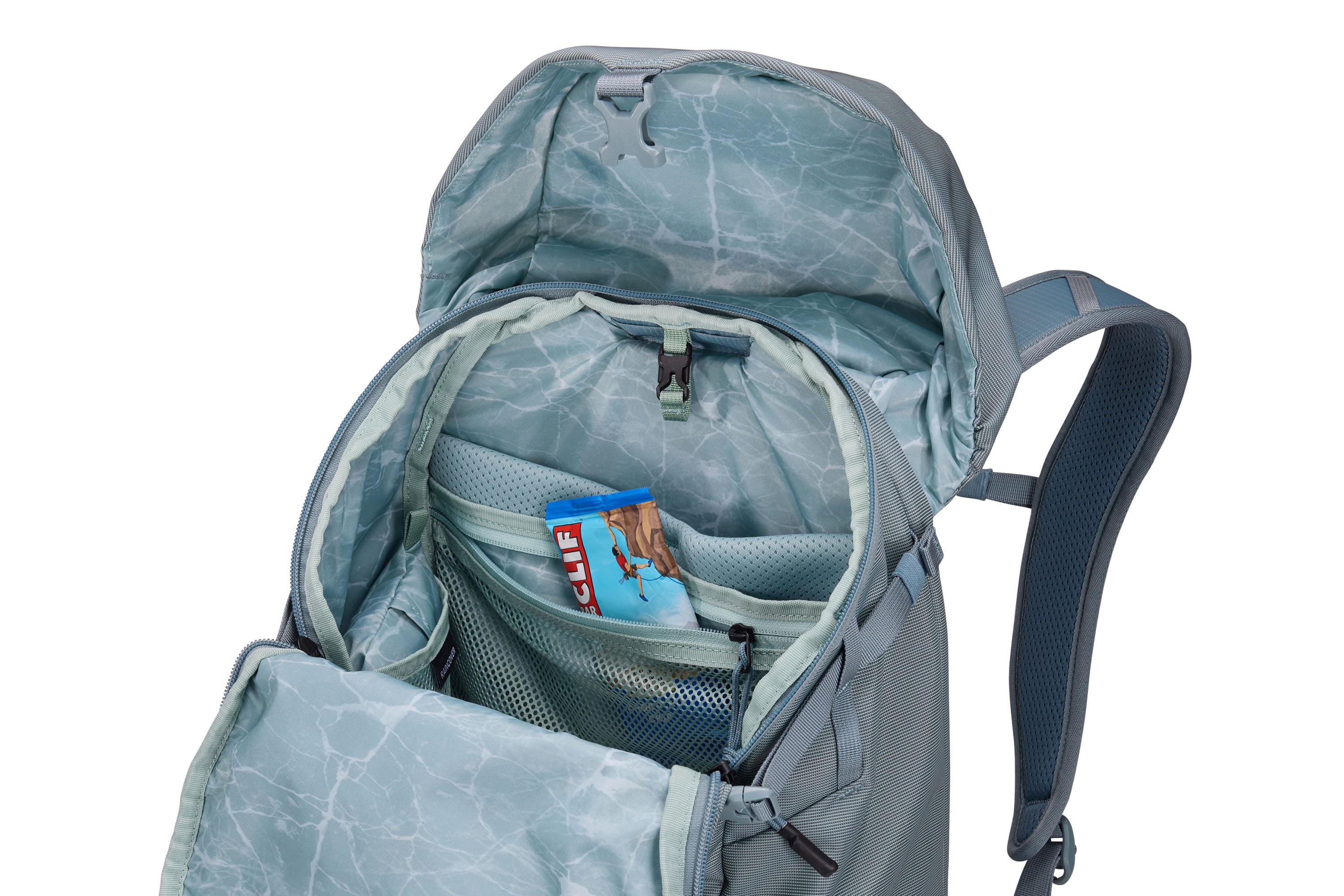 Thule AllTrail Daypack 25L in Pond Blue — interior view 5 # color_Pond Blue