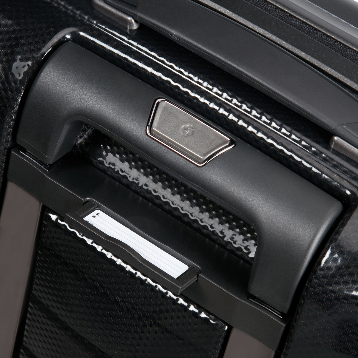 Samsonite Proxis Global Carry-On Spinner in Black — detail view 3