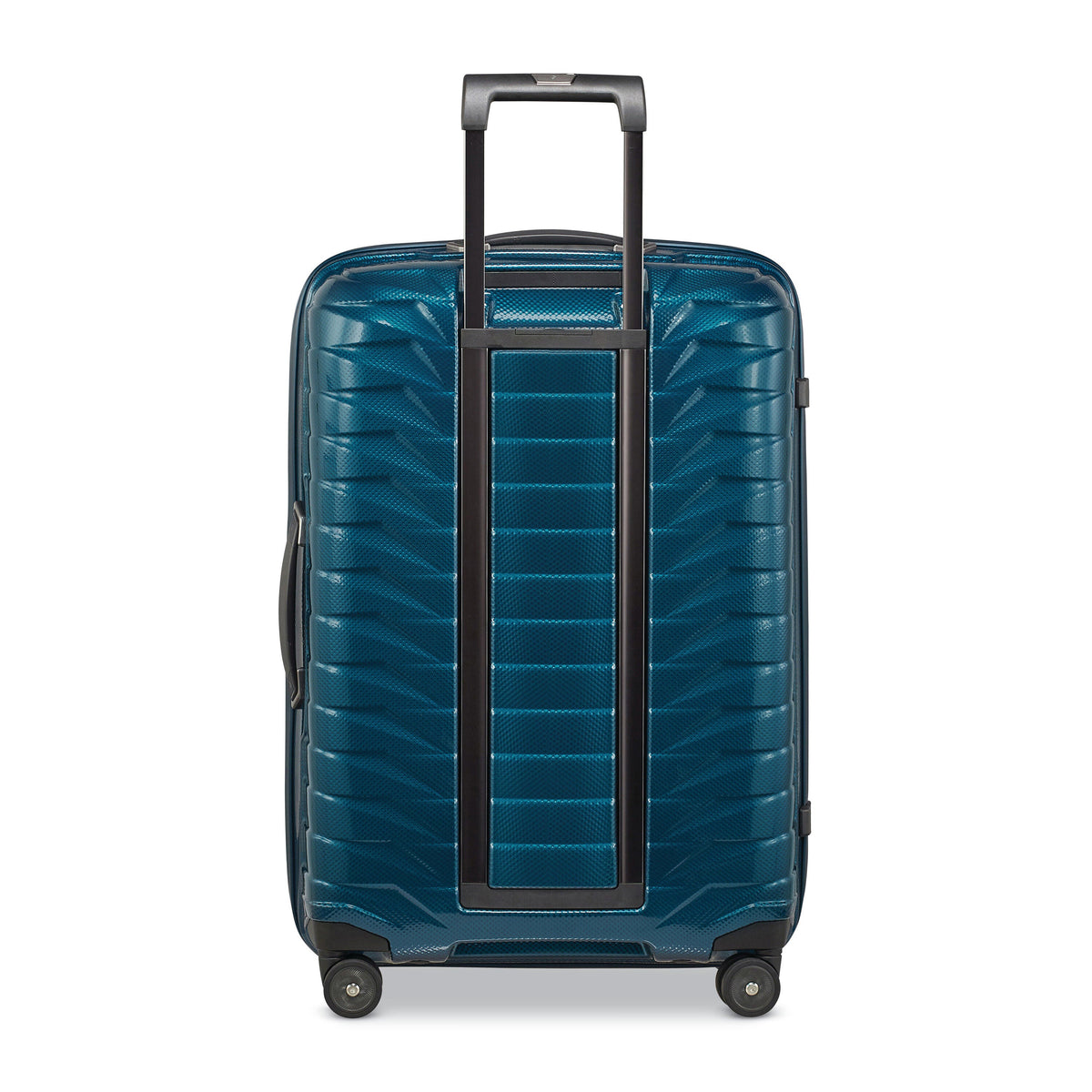 Samsonite Proxis Medium Spinner in Petrol Blue — back view