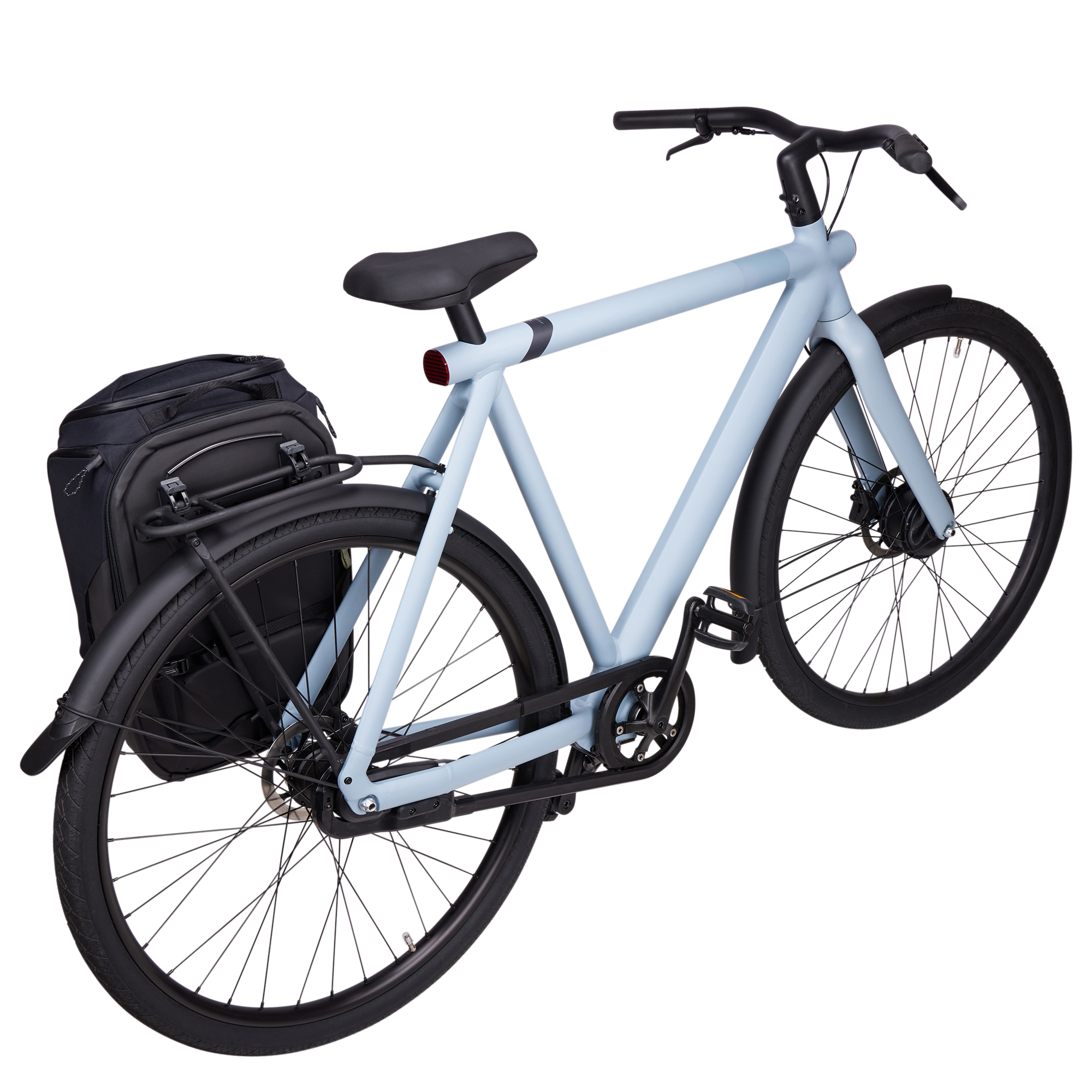Thule Paramount Hybrid Pannier 26L in Black — angle view 3 # color_Black