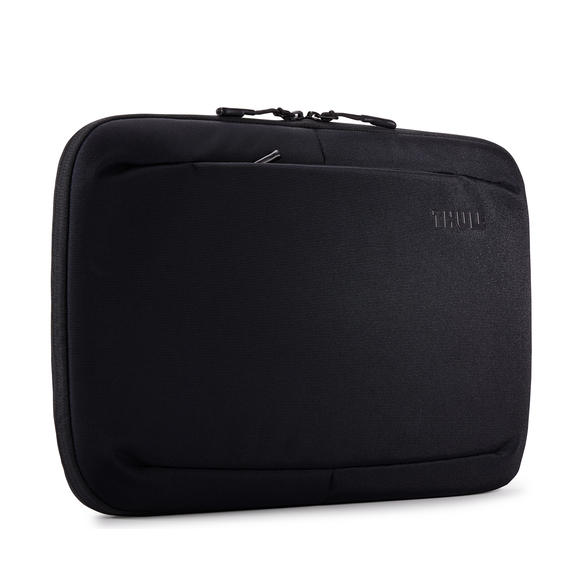 Thule Subterra MacBook Sleeve 16" in Black — front view # color_Black