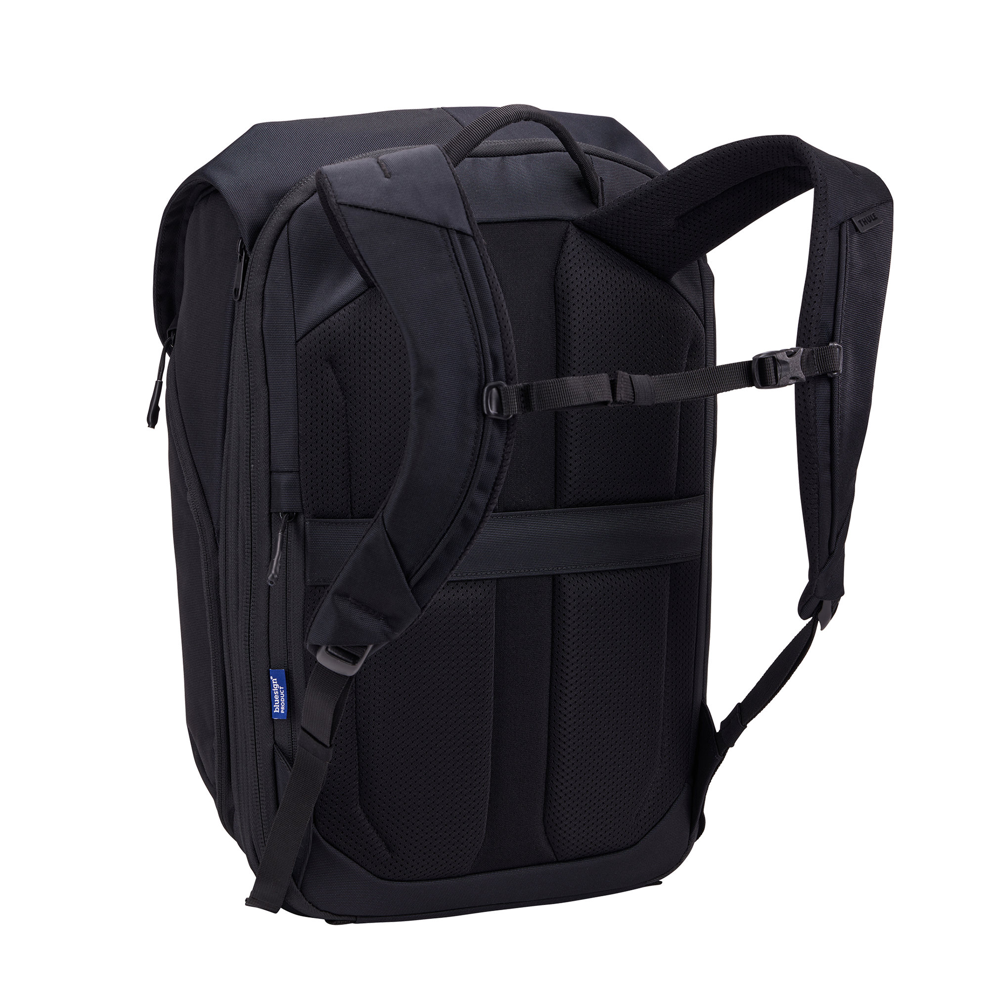 Thule Subterra Travel Backpack 26L in Black — back view # color_Black