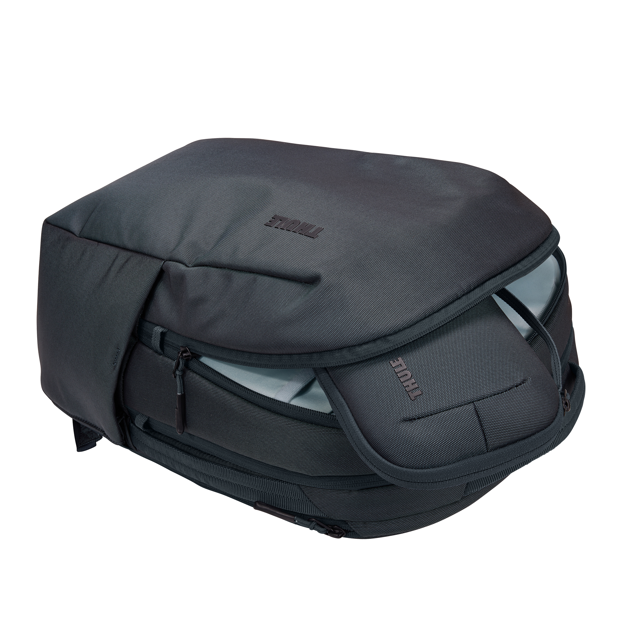 Thule Subterra Powershuttle Medium in Dark Slate — angle view 2 # color_Dark Slate