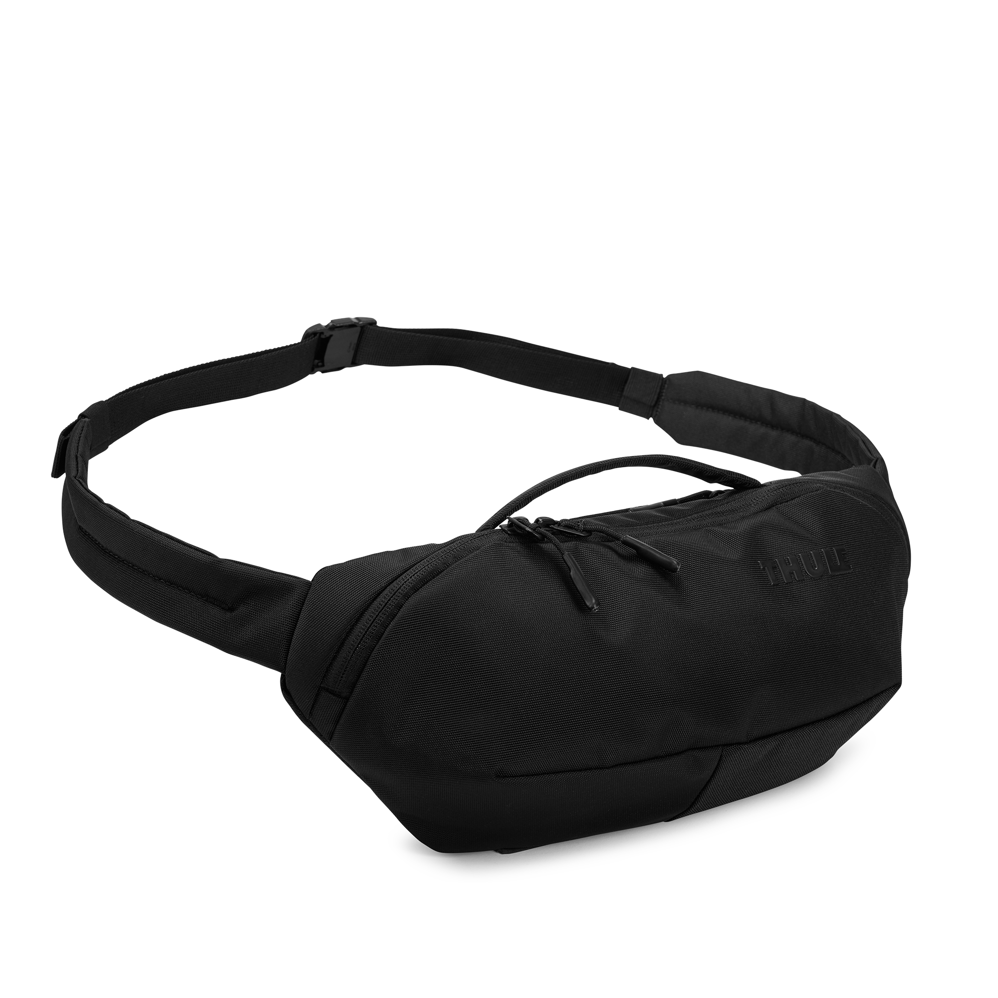 Thule Subterra Sling Bag in Black — front view # color_Black