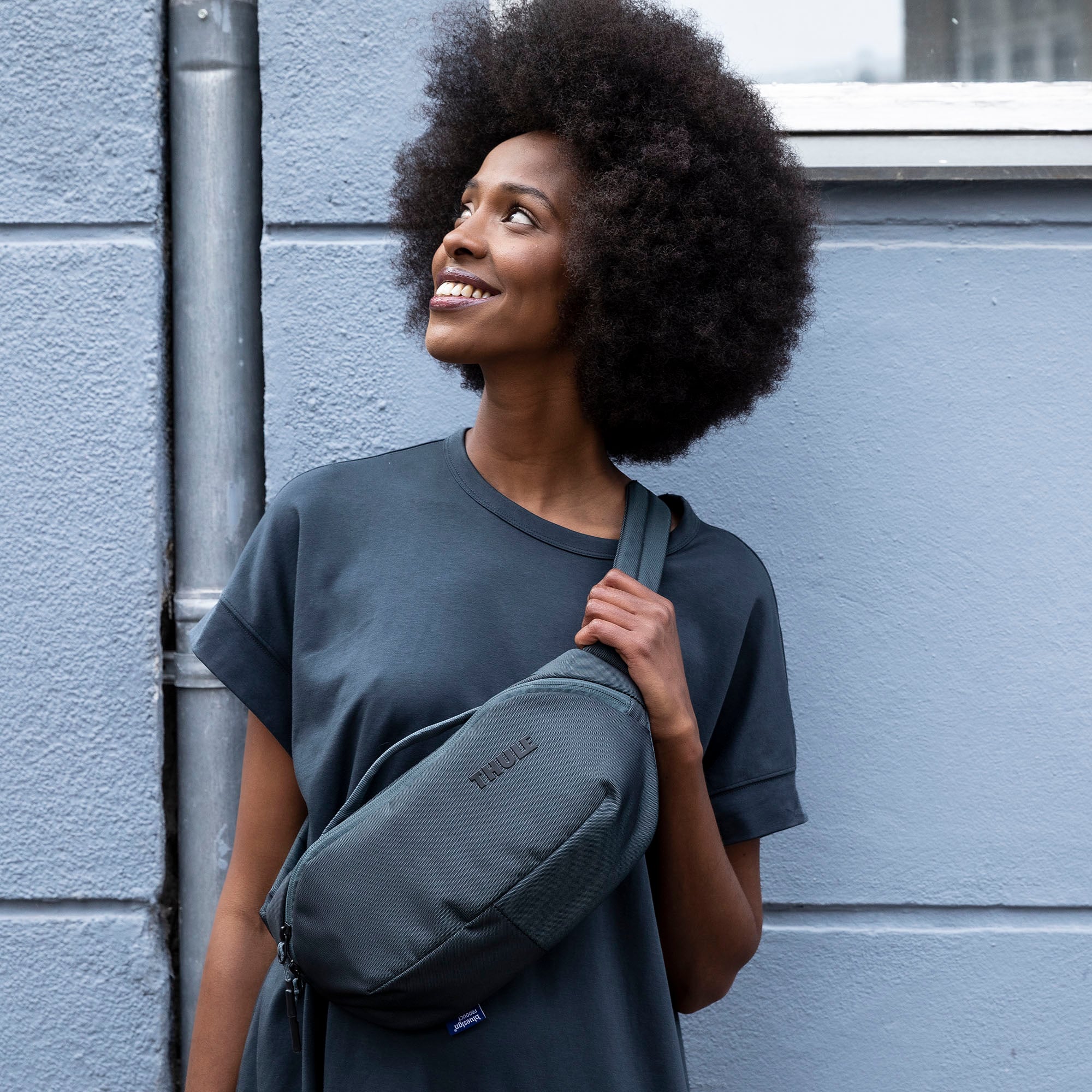 Thule Subterra Sling Bag — lifestyle