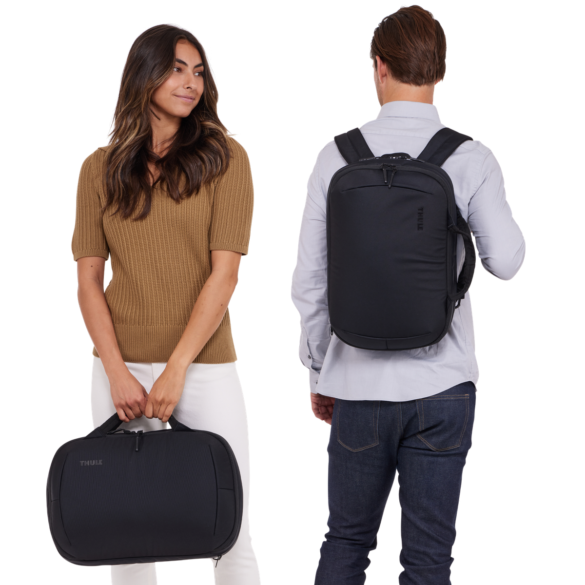 Thule Subterra 2 Hybrid Travel Bag 15L in Black — lifestyle