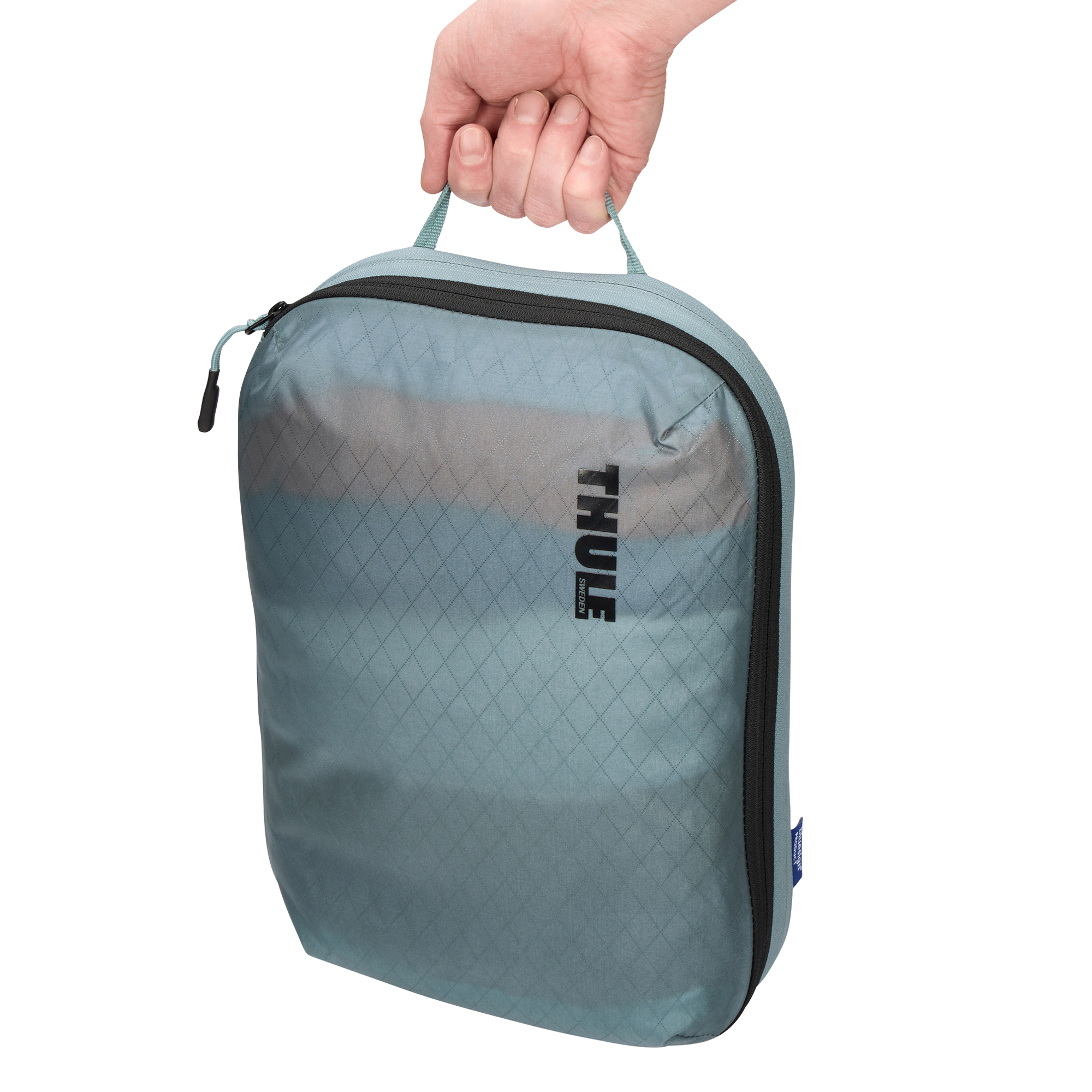 Thule Compression Cube Set in Pond Gray — lifestyle # color_Pond Gray