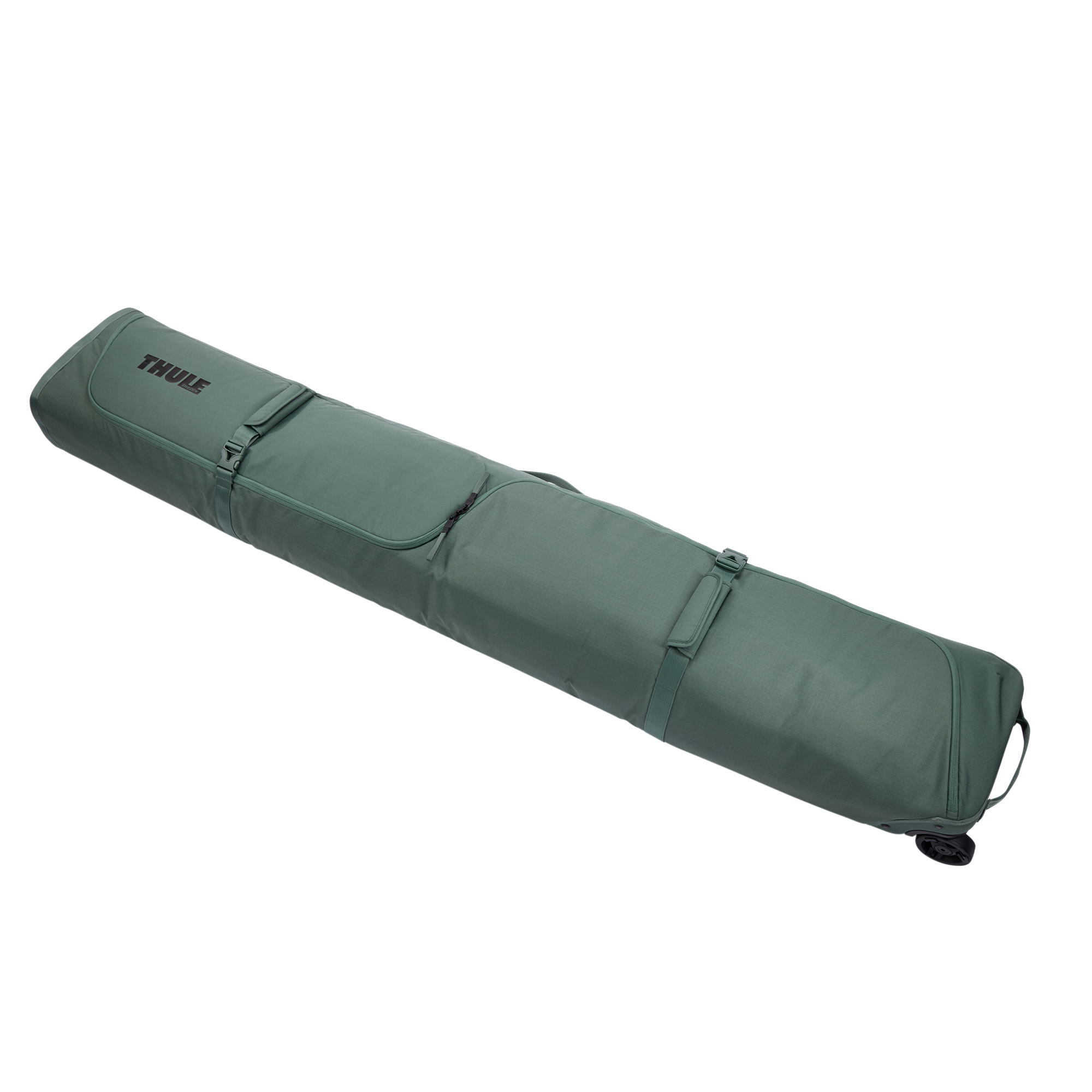 Thule RoundTrip Ski Roller 192cm in Hazy Green — front view # color_Hazy Green