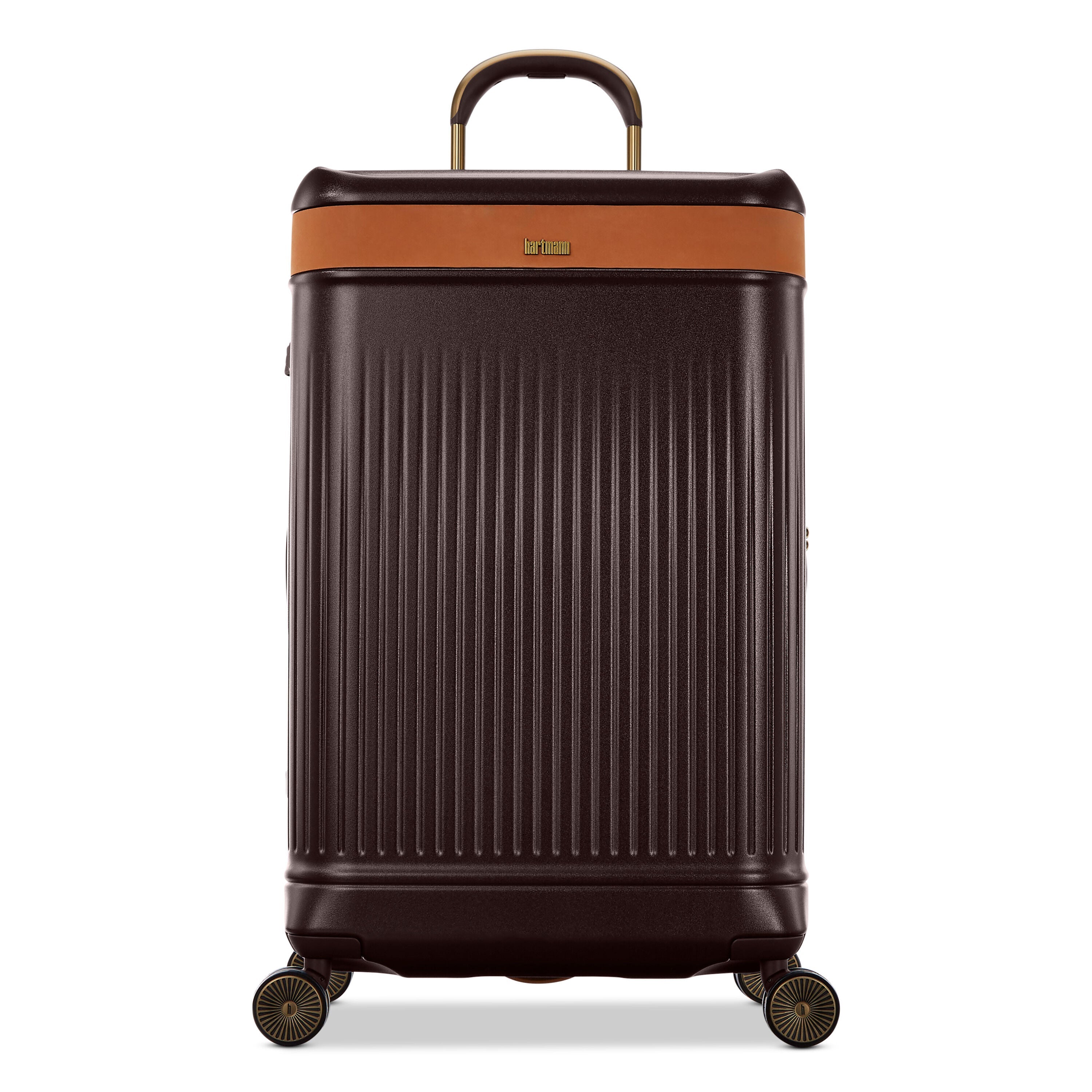 Hartmann Reserve Medium Trunk Spinner in Oak — angle view 1