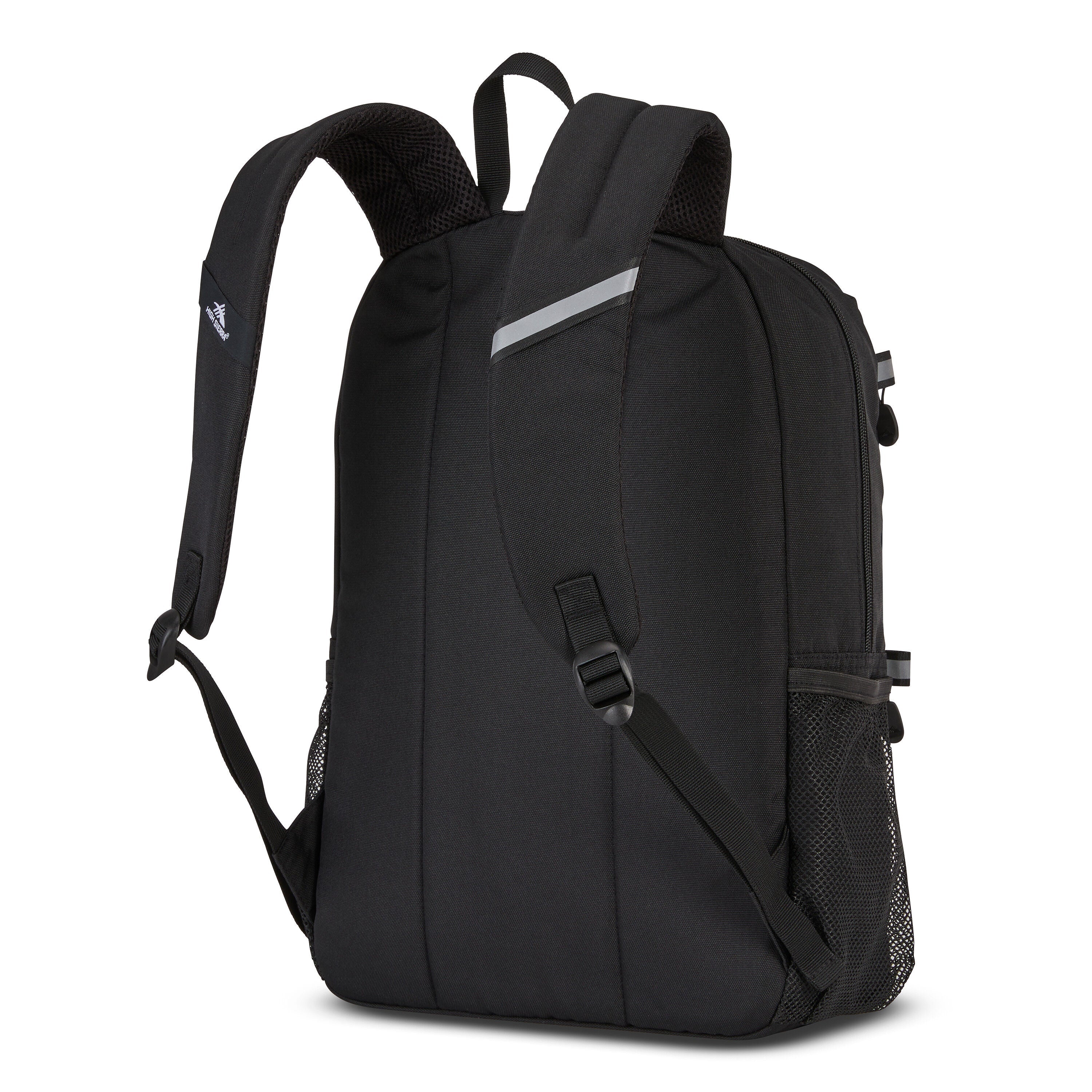 High Sierra Everclass Backpack in Black — back view