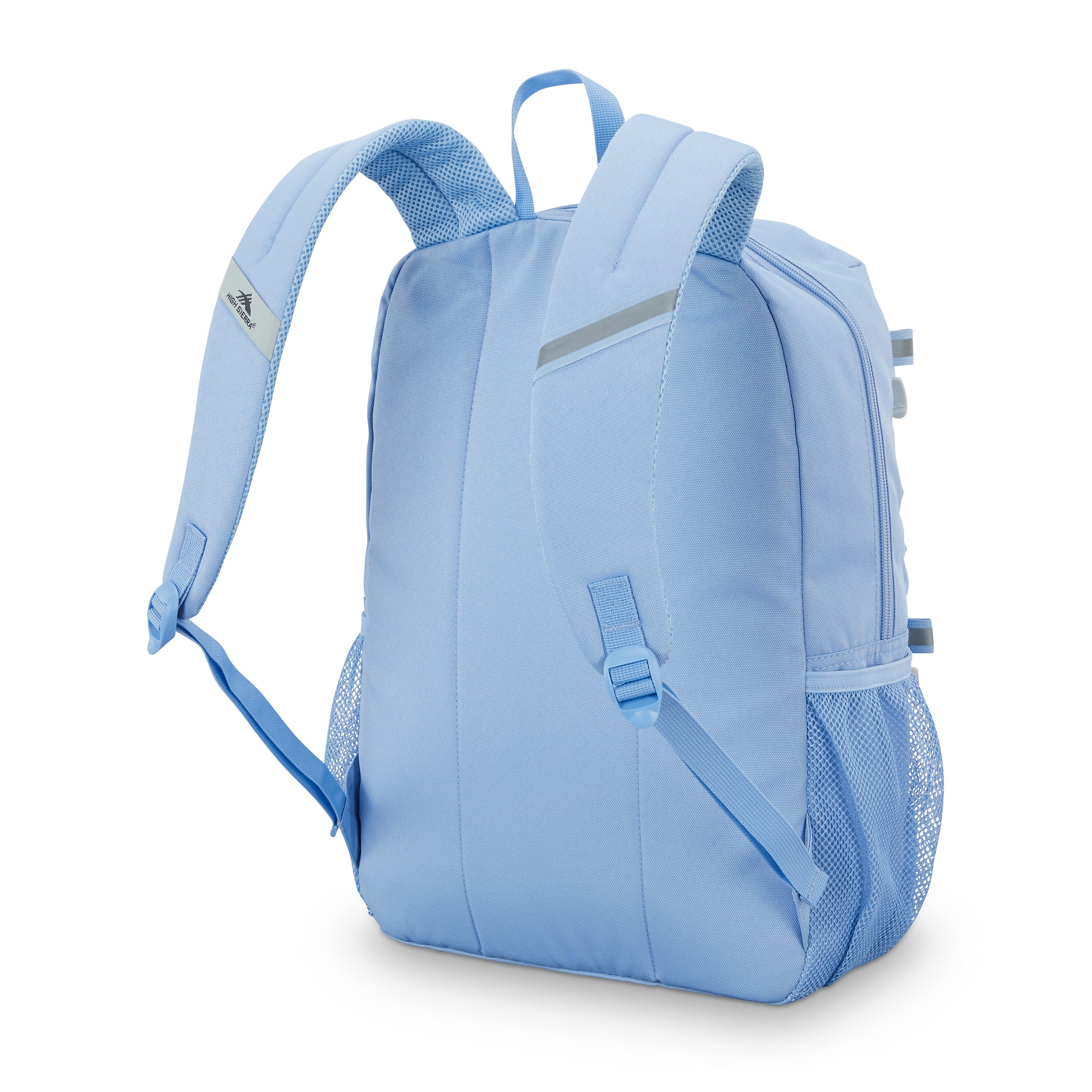 High Sierra Everclass Backpack in Cornflower Blue — back view