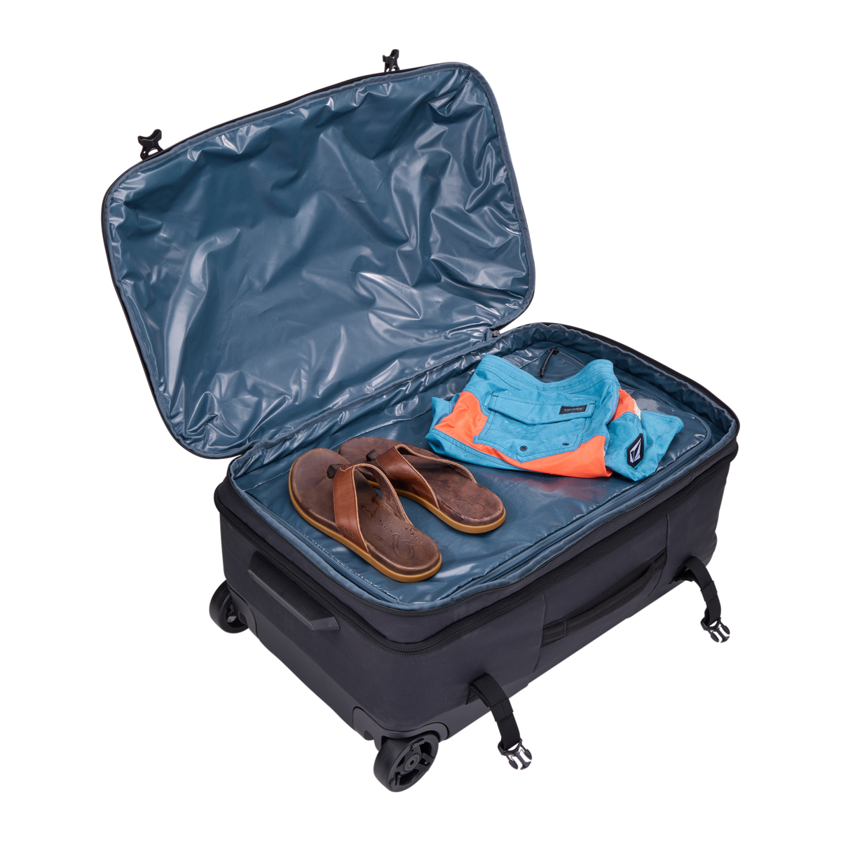 Thule Aion Wheeled Duffel Bag 70cm/28" in Black — interior view 2