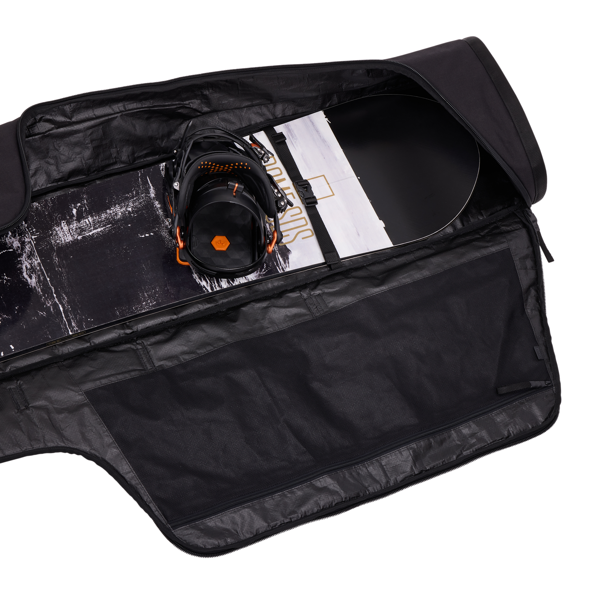 Thule RoundTrip Snowboard Bag 165cm in Black — interior view 2 # color_Black