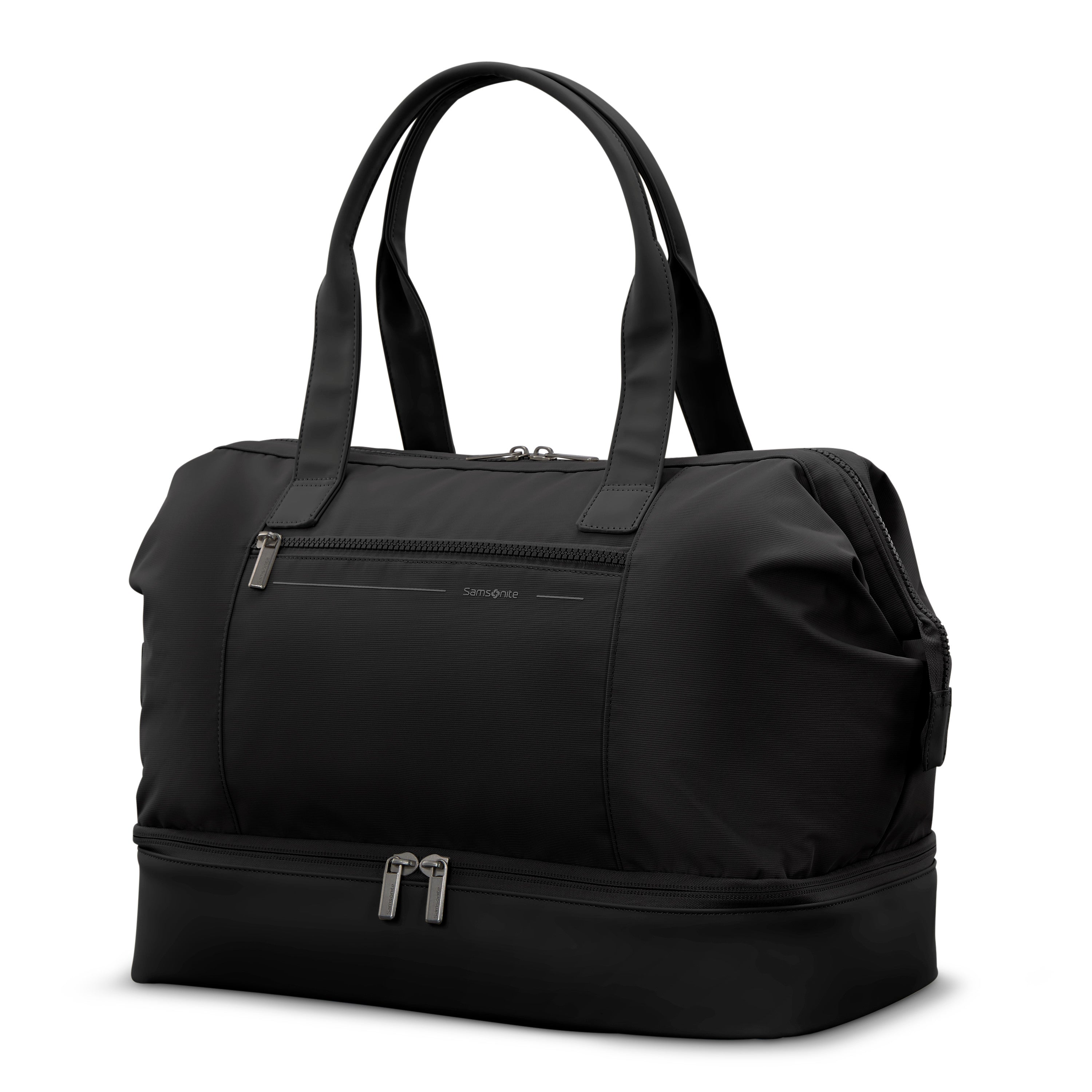 Samsonite Companion Bags Better Than Basic Drop Bottom Weekender - Black