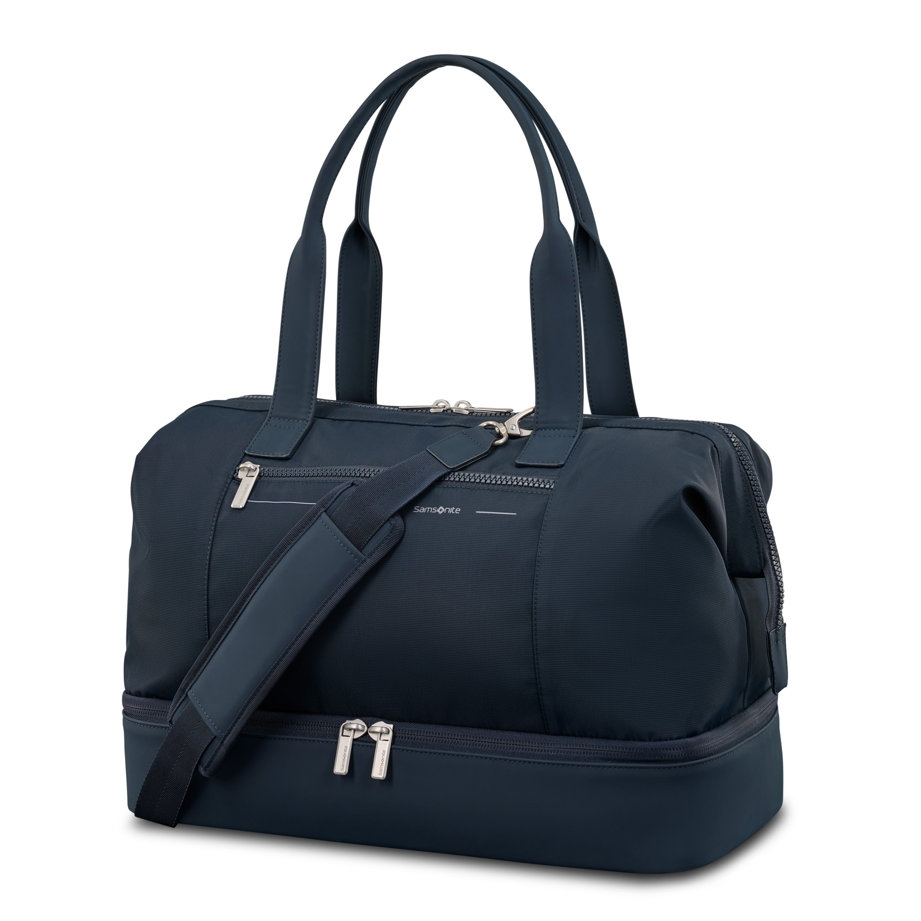 Samsonite Companion Bags Better Than Basic Drop Bottom Weekender - Midnight Blue