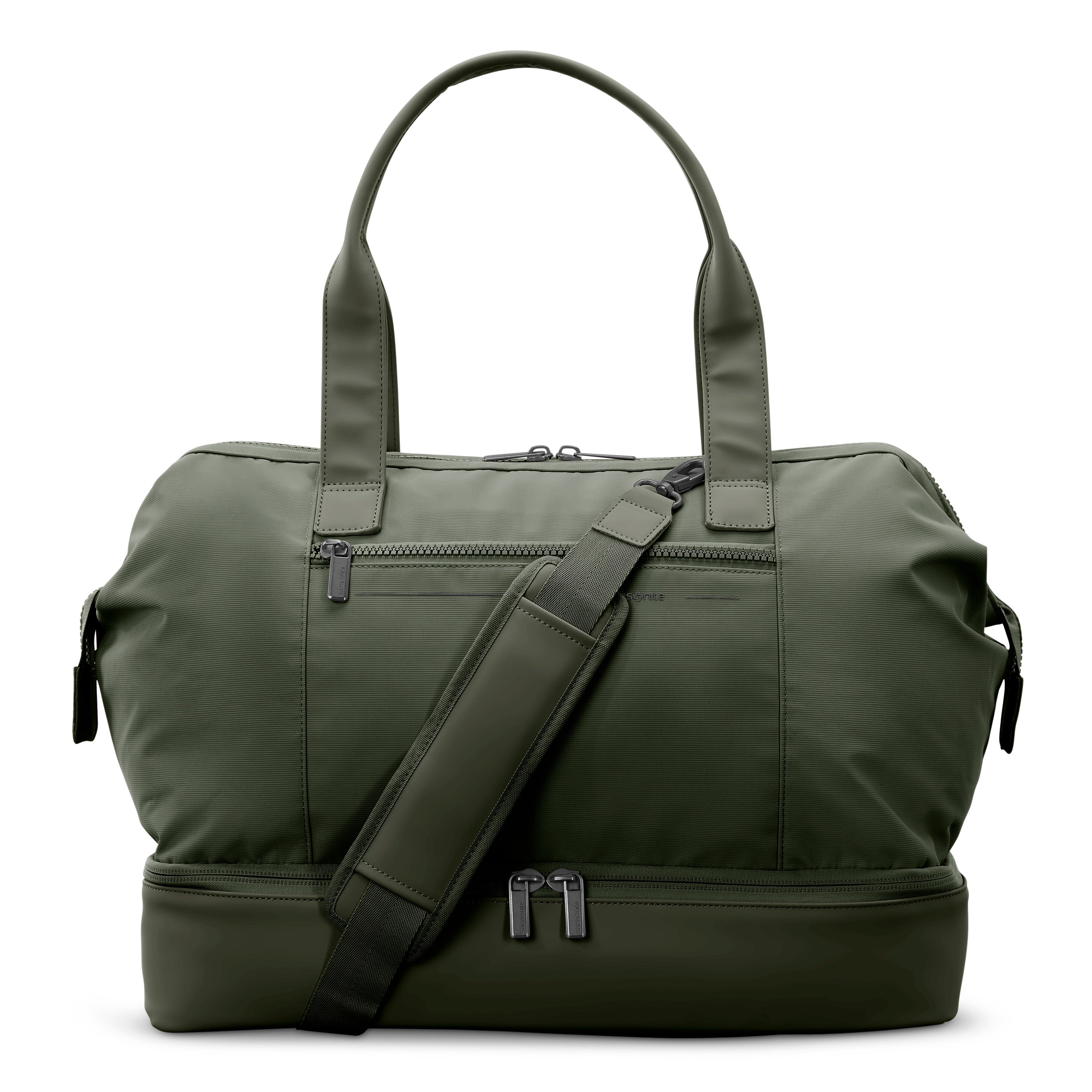 Samsonite Companion Bags Better Than Basic Drop Bottom Weekender - Olive