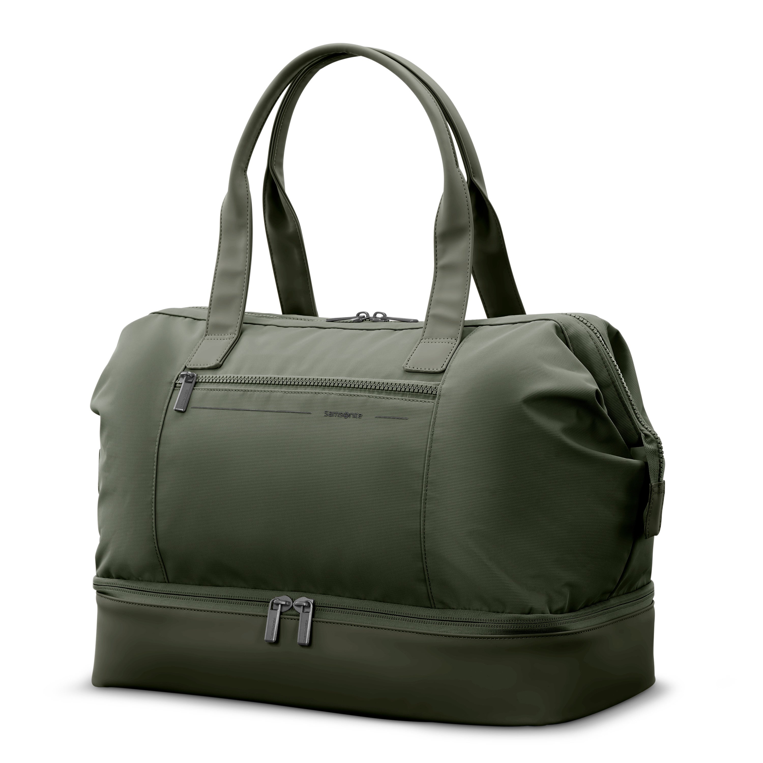 Samsonite Companion Bags Better Than Basic Drop Bottom Weekender - Olive