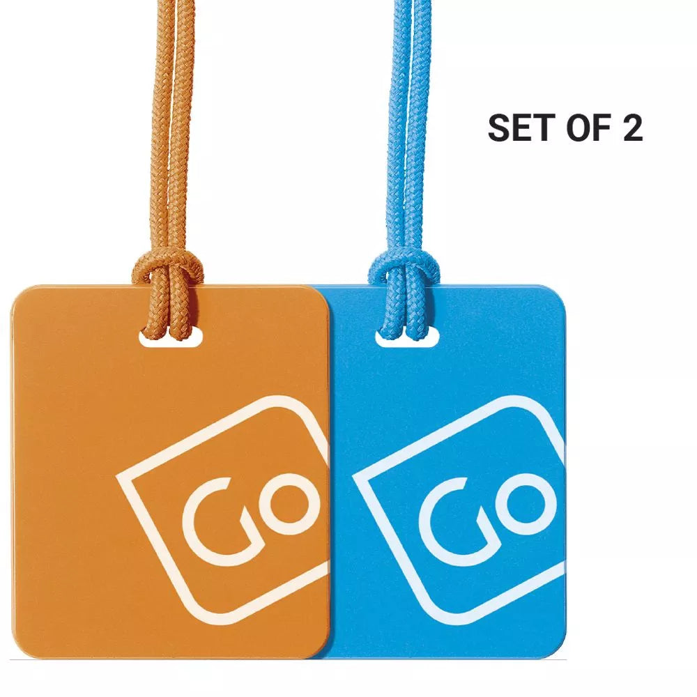 Go Travel Luggage Tags Twin Pack (Set of 2)