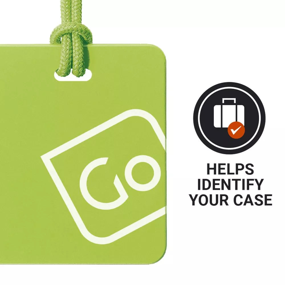 Go Travel Luggage Tags Twin Pack (Set of 2)