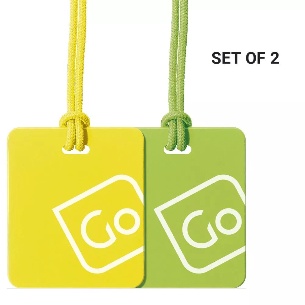 Go Travel Luggage Tags Twin Pack (Set of 2)