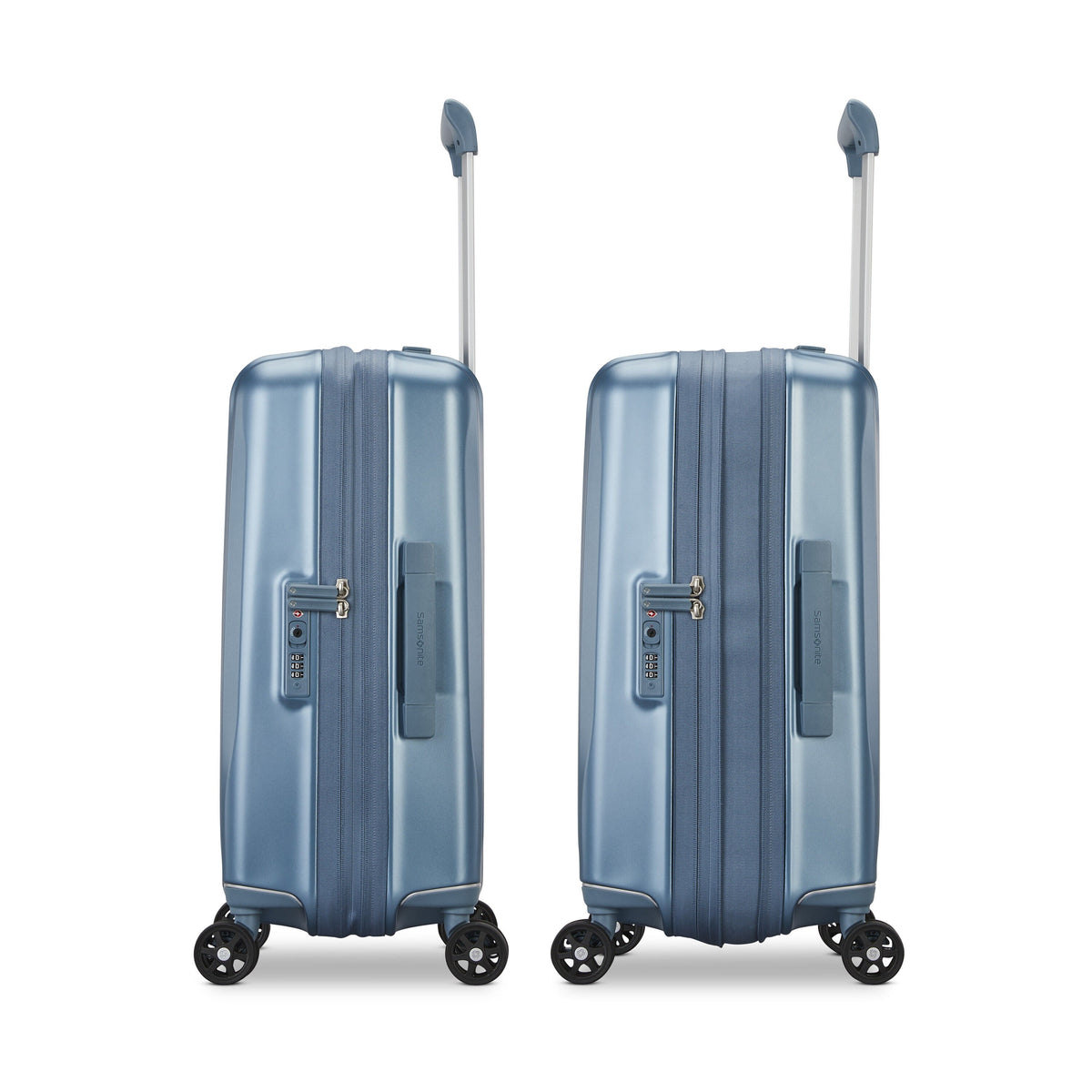 Samsonite Uplift Hardside Carry-On Spinner in Elemental Blue — detail view 5
