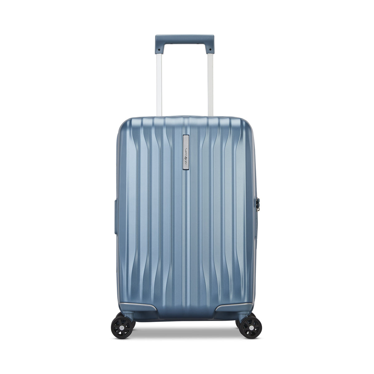 Samsonite Uplift Hardside Carry-On Spinner in Elemental Blue — angle view 2