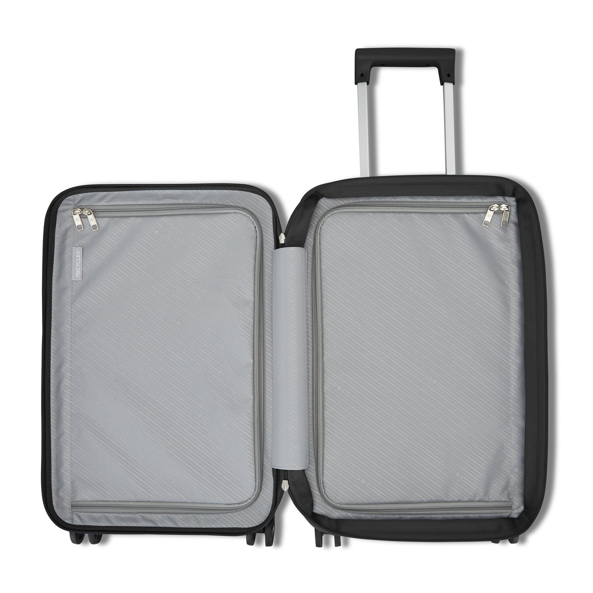 Samsonite Uplift Hardside Extra Large Spinner in Black — interior view # color_Black