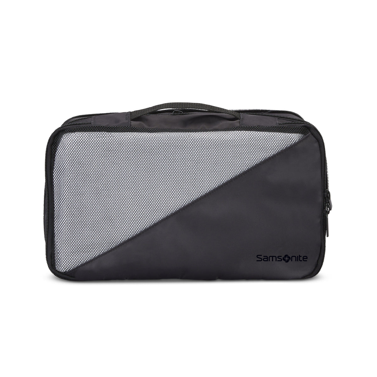 Samsonite 3-Piece Compression Packing Cubes in Black — angle view 7