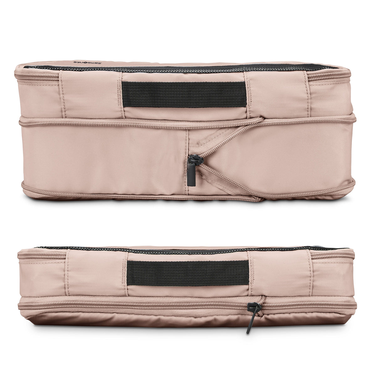 Samsonite 3-Piece Compression Packing Cubes in Dusty Rose — detail view