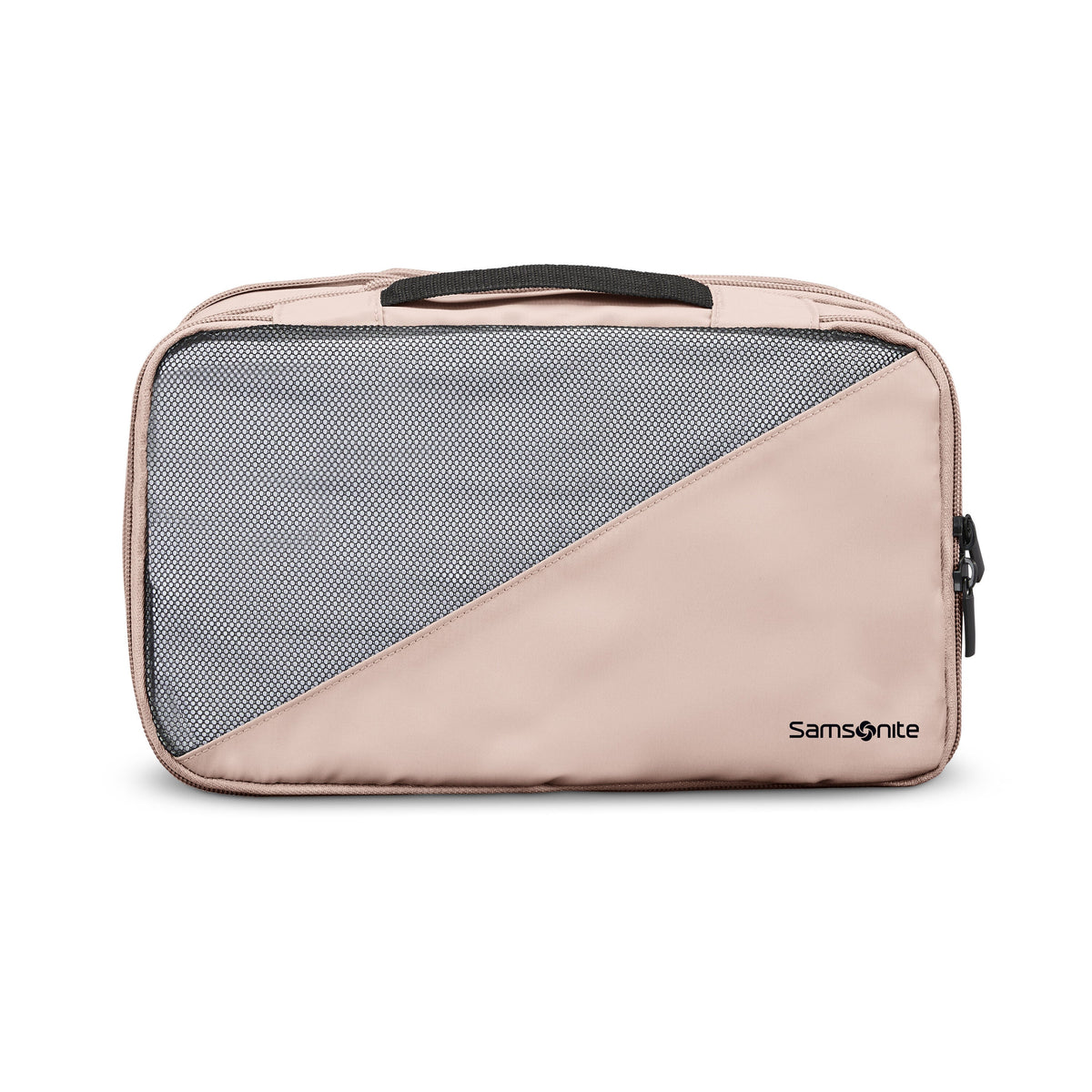 Samsonite 3-Piece Compression Packing Cubes in Dusty Rose — angle view 7