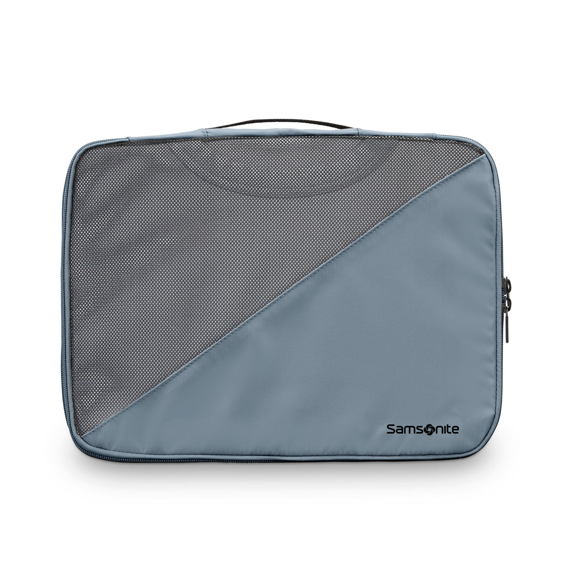 Samsonite 3-Piece Compression Packing Cubes in Slate Blue — front view 3