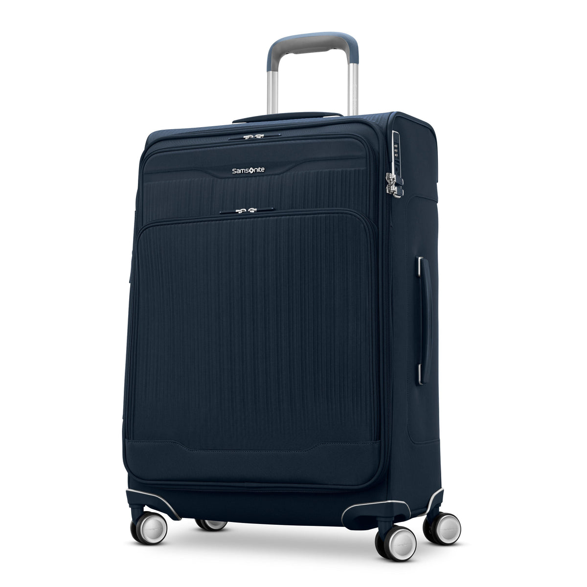 Samsonite Silhouette 18 Softside Spinner - Medium in Deep Navy — front view