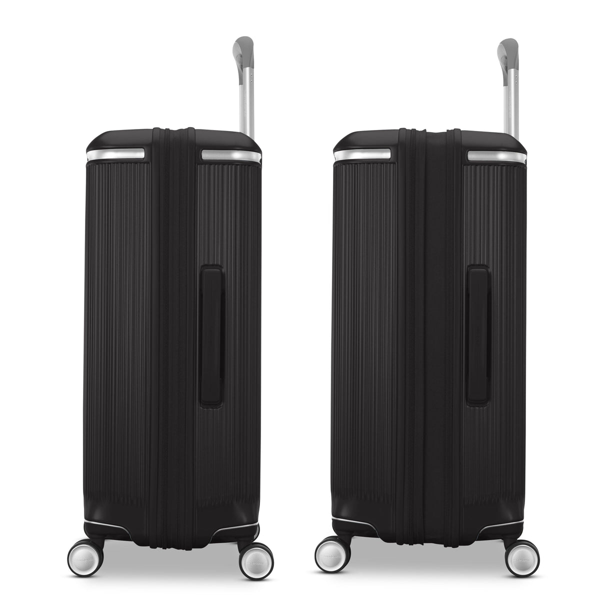 Samsonite Silhouette 18 Hard Side Spinner -Medium in Black — detail view 5