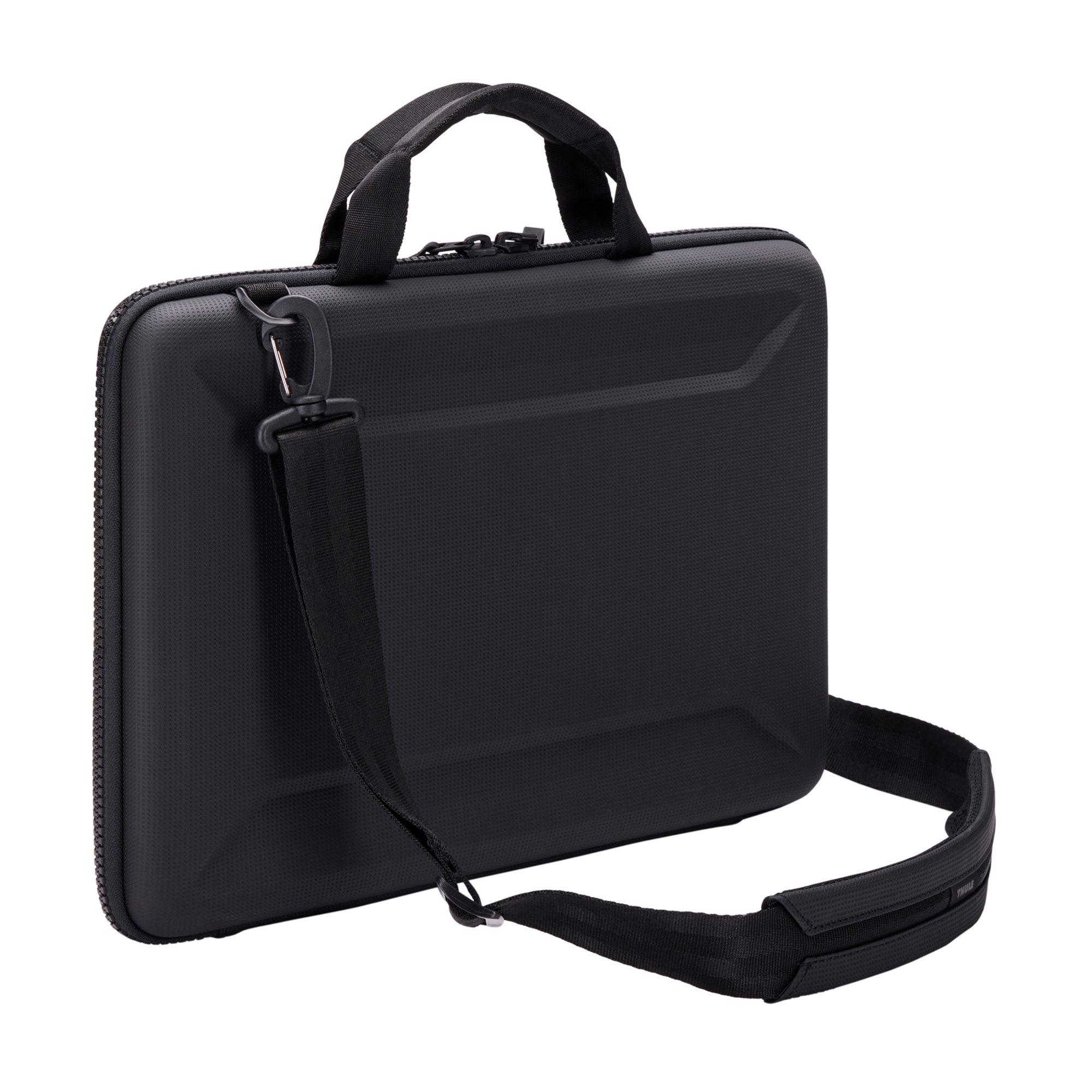 Thule Gauntlet MacBook Pro Attaché 16" in Black — back view # color_Black