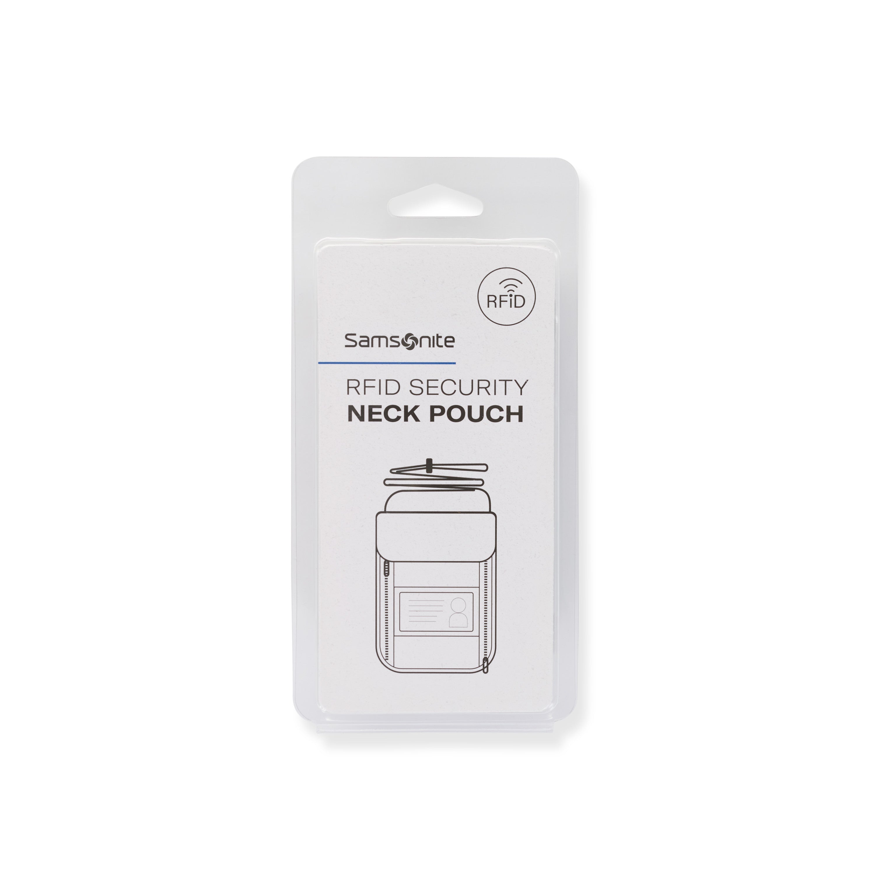 Samsonite RFID Neck Pouch - Black